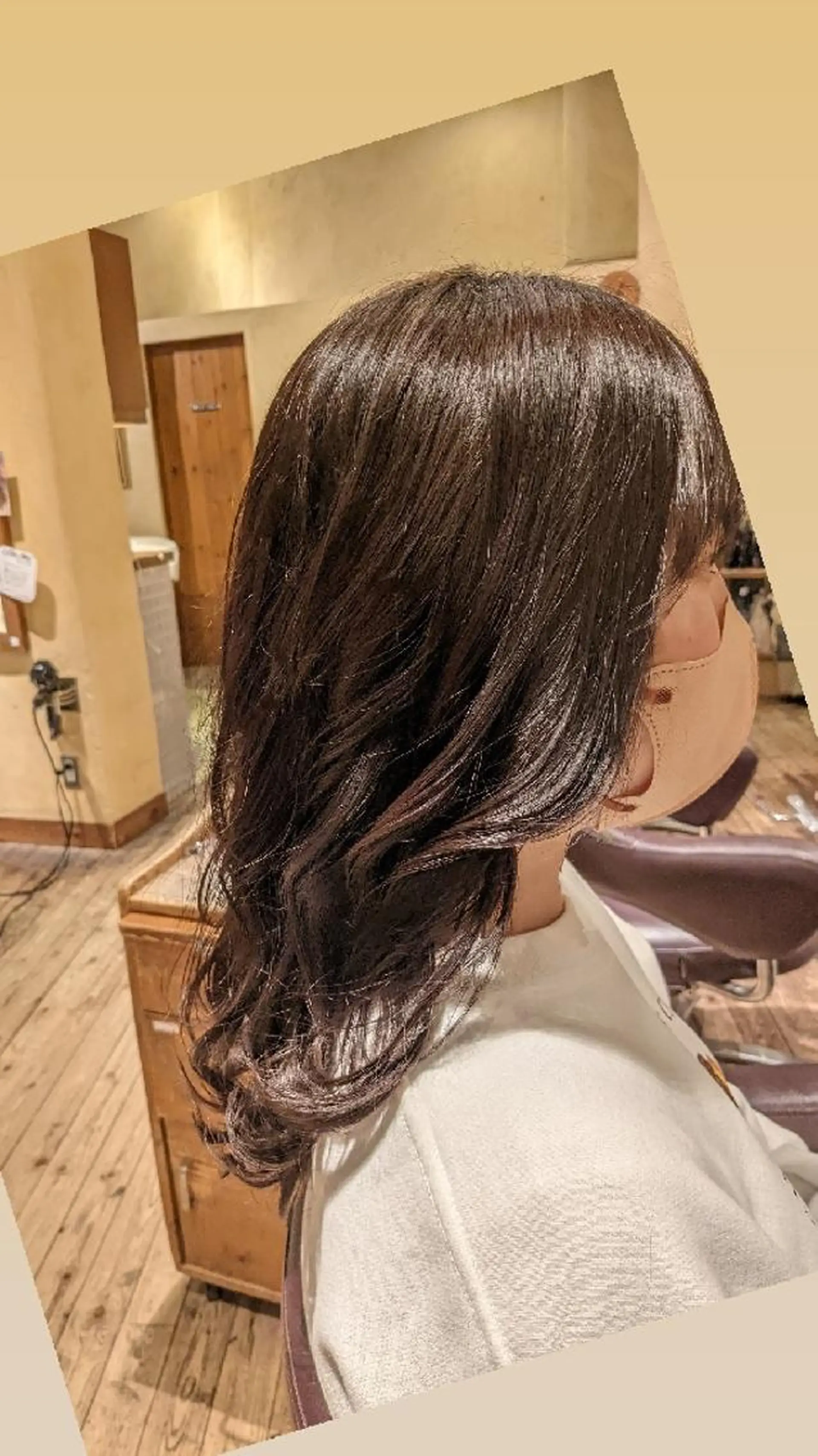 セミロング 韓国風ヘア カット ヘアカラー トリートメント 木下 峻輔/髪質改善特化のヘアスタイル