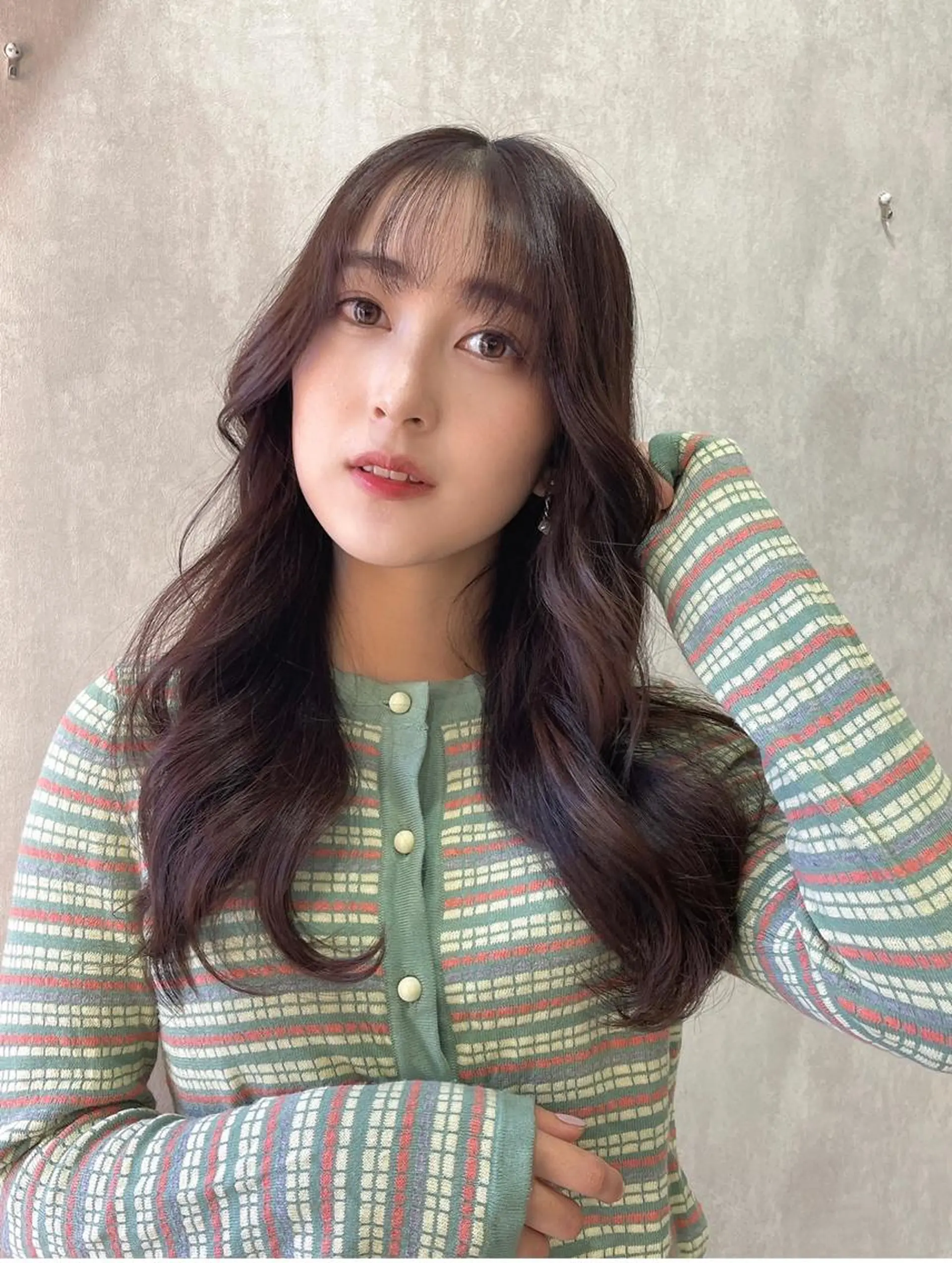 ロング トリートメント ヘアセット 韓国ヘア　髪質改善 🌹レイヤー　芹奈のヘアスタイル