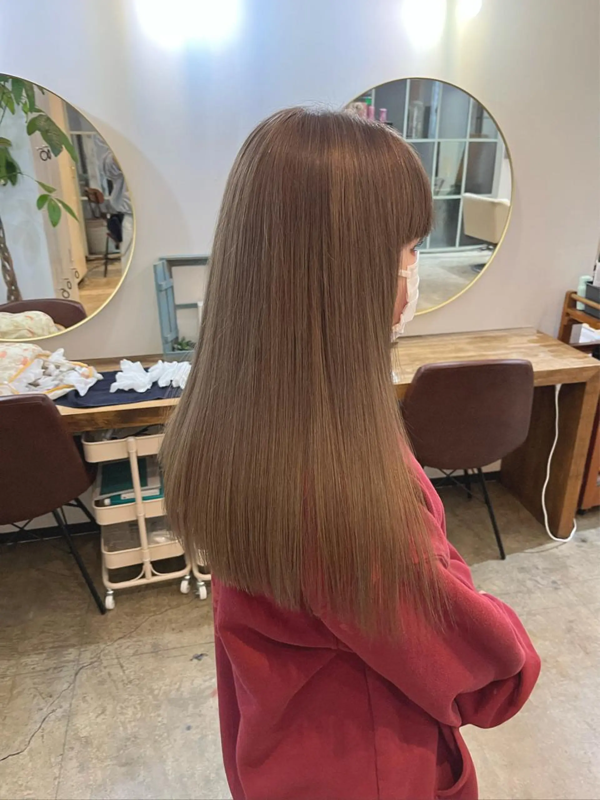 ミディアム TELA HAIR草加店所属・西久保 光のヘアスタイル