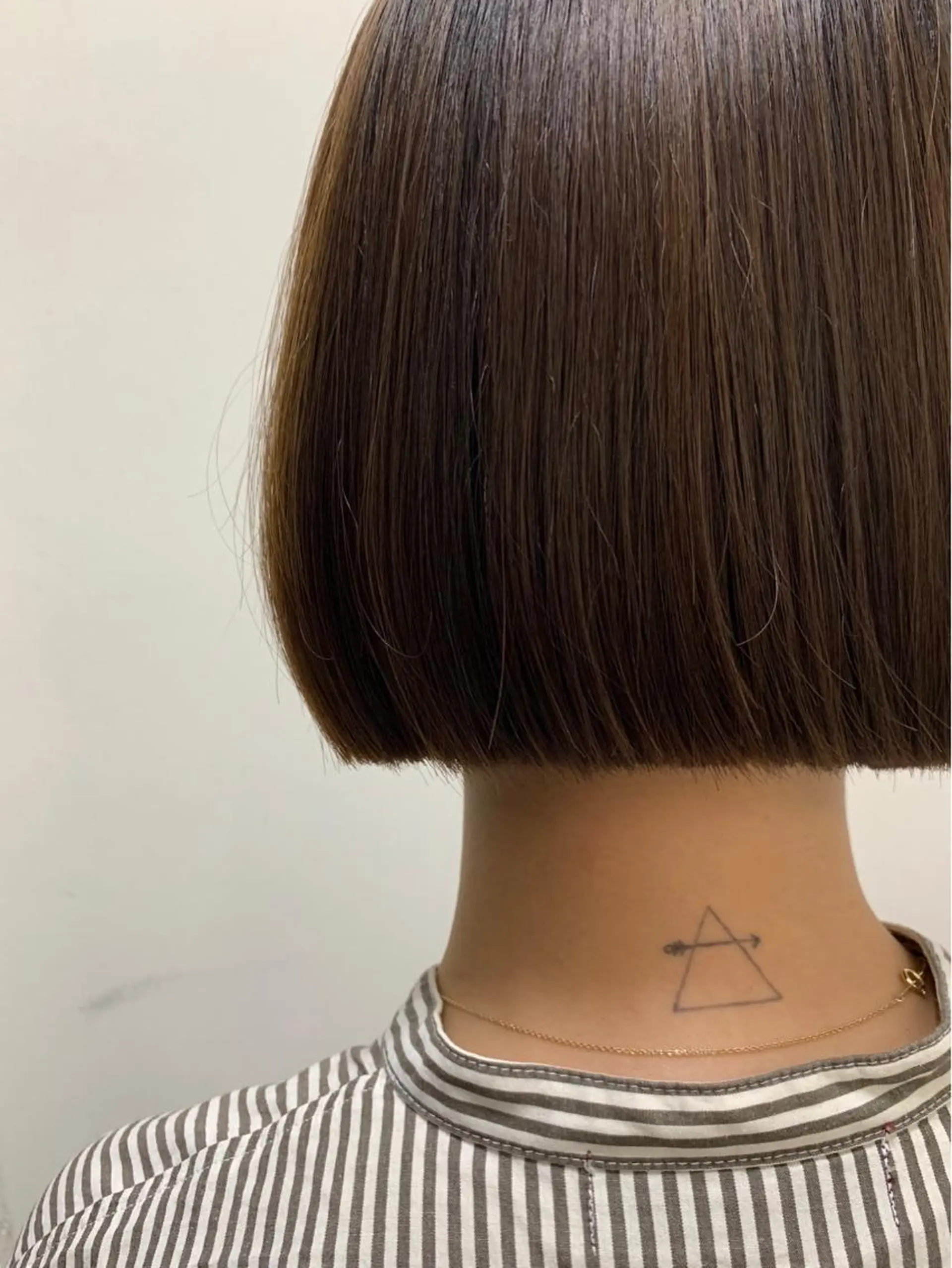 セミロング カラー THE./ブリーチ 透感カラー/髪質改善のヘアスタイル
