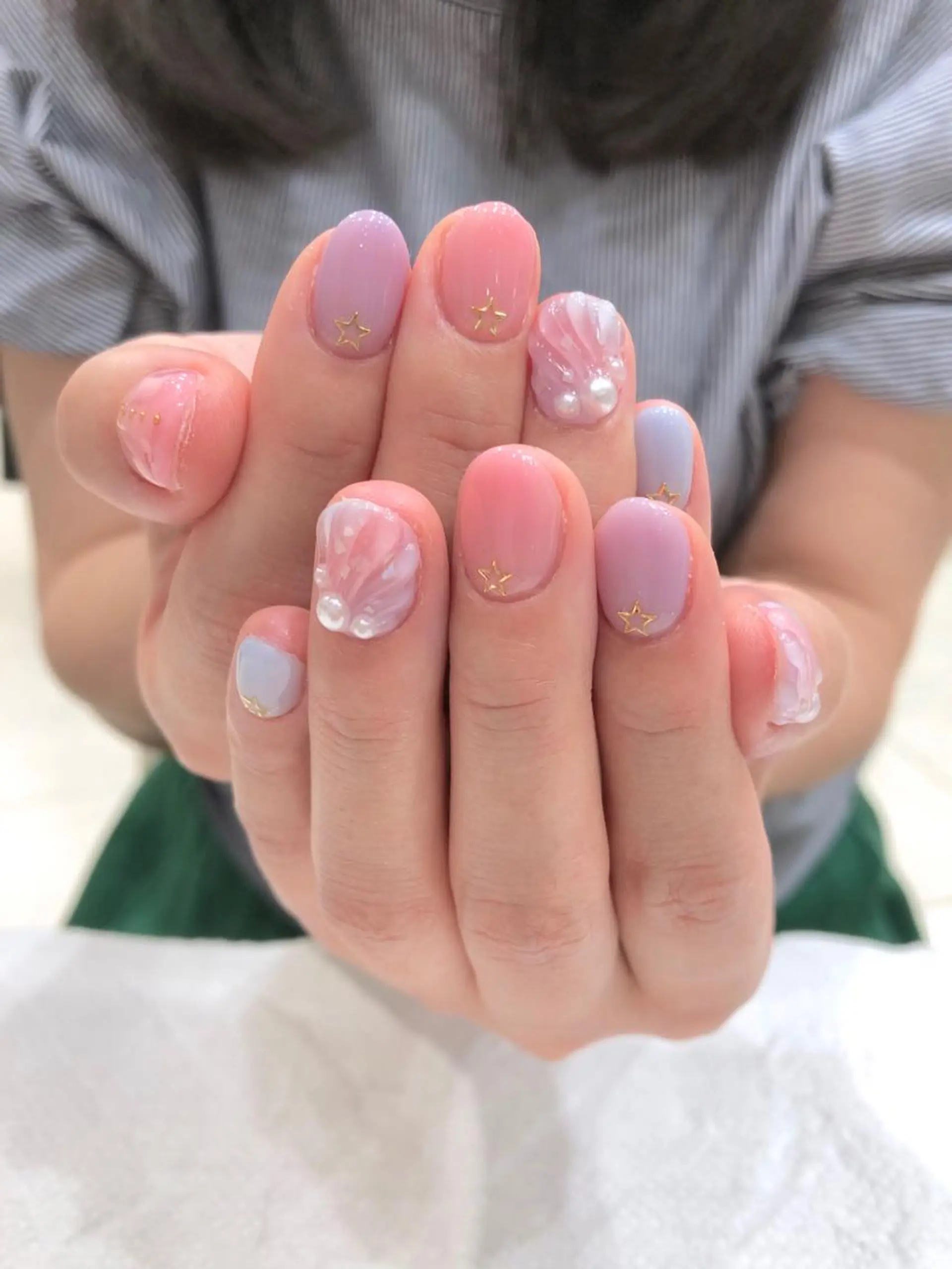 ネイル Ash関内ネイリスト 荒木のネイルデザイン