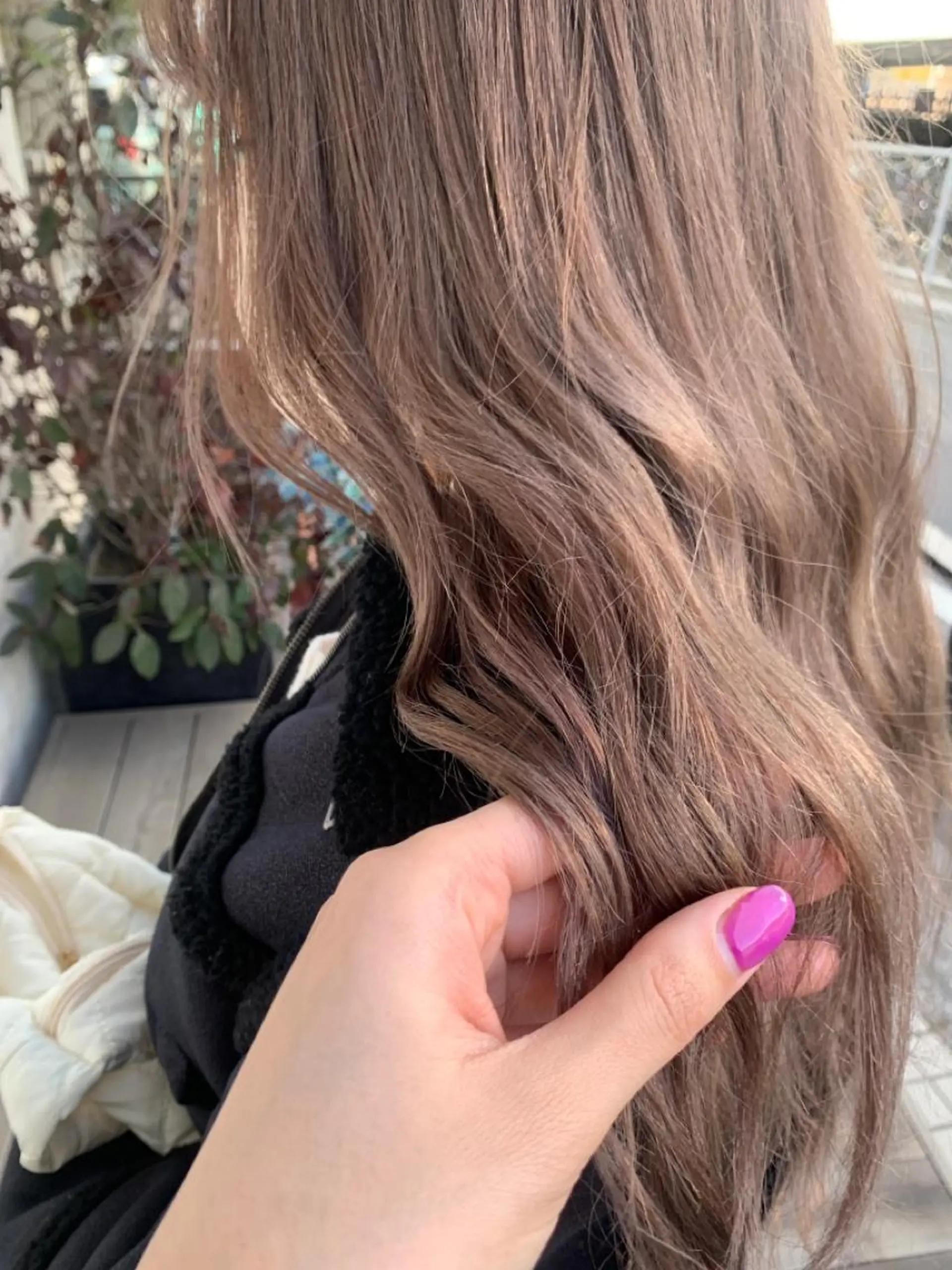 カラー ベージュカラー ヘアカラー RIO .のヘアスタイル