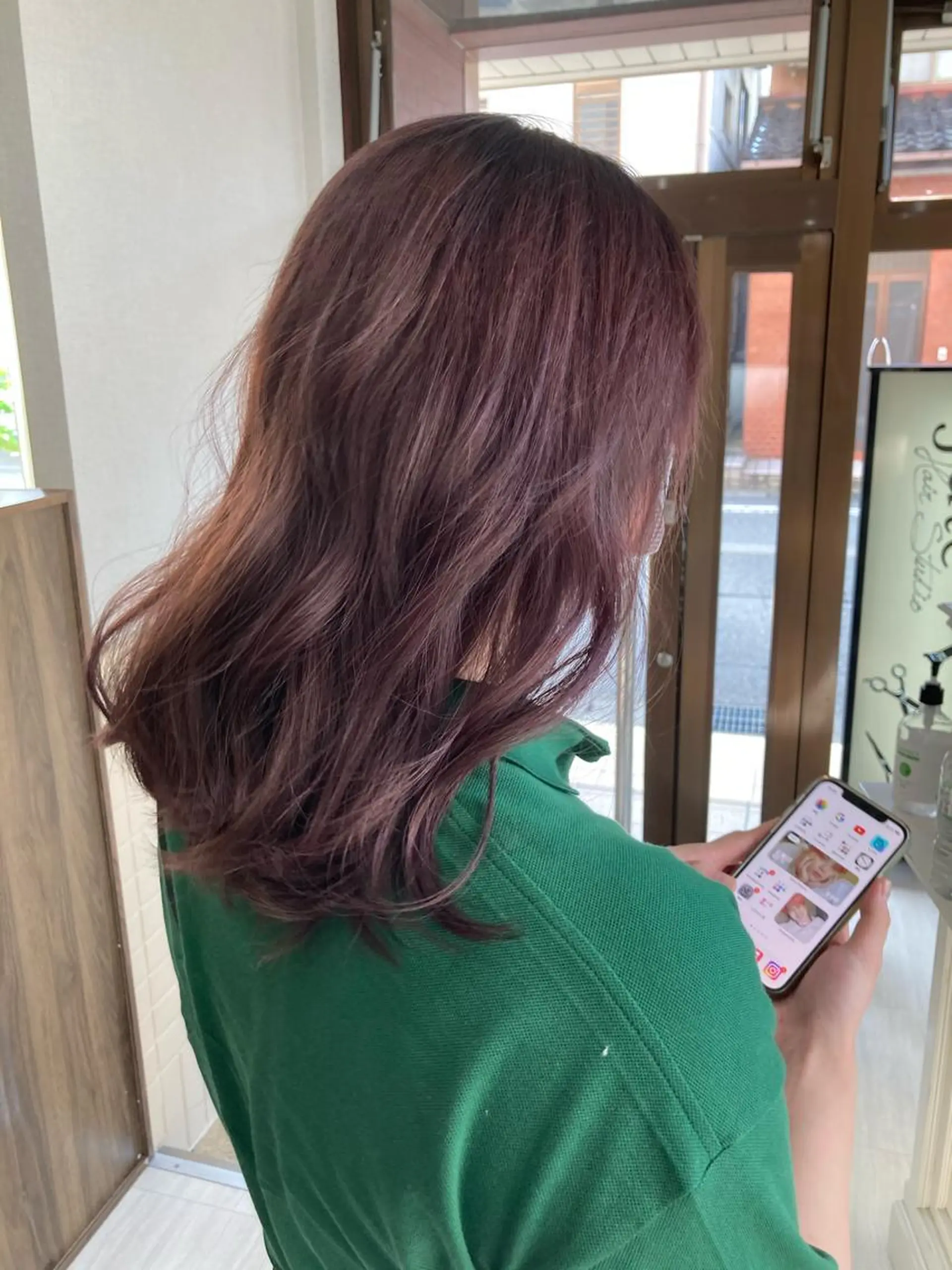 セミロング カット ヘアカラー トリートメント hair salon rita 野々市所属・中野 幹也のヘアスタイル
