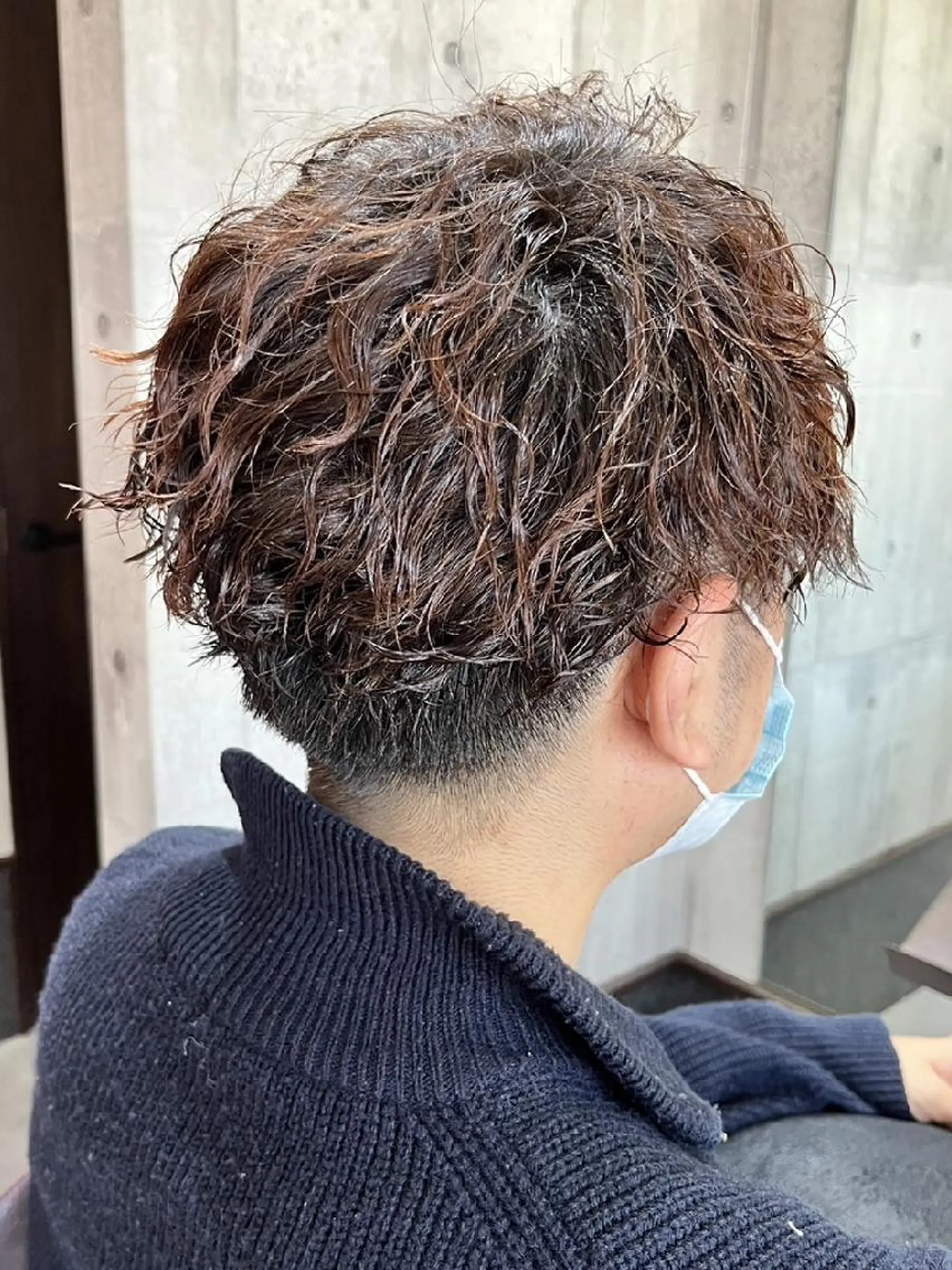 パーマ メンズ 高橋嵐 プラスイズムヴェレンのヘアスタイル