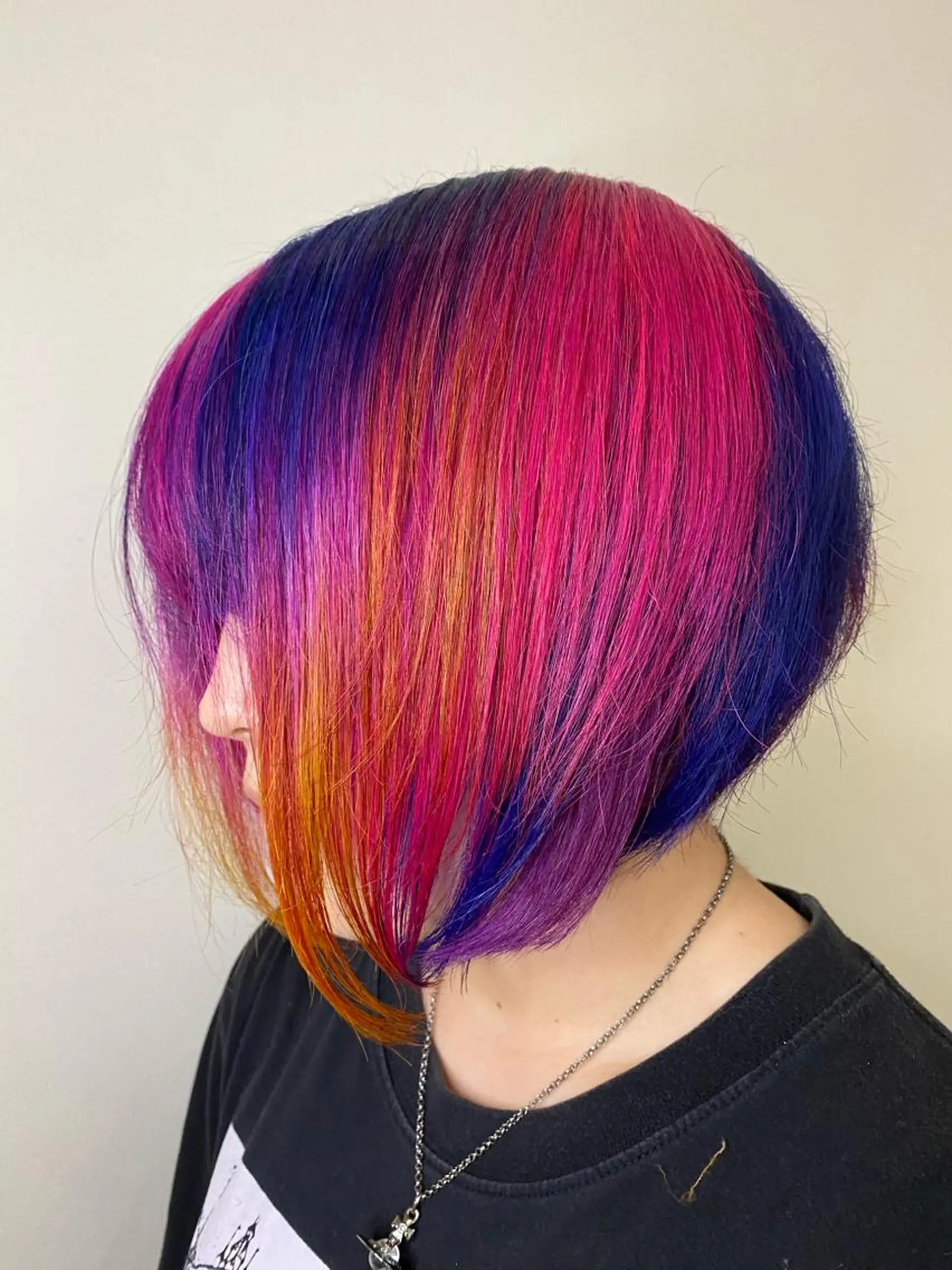 ショート ゆぴ☾‪/推しカラー /ハイトーンのヘアスタイル