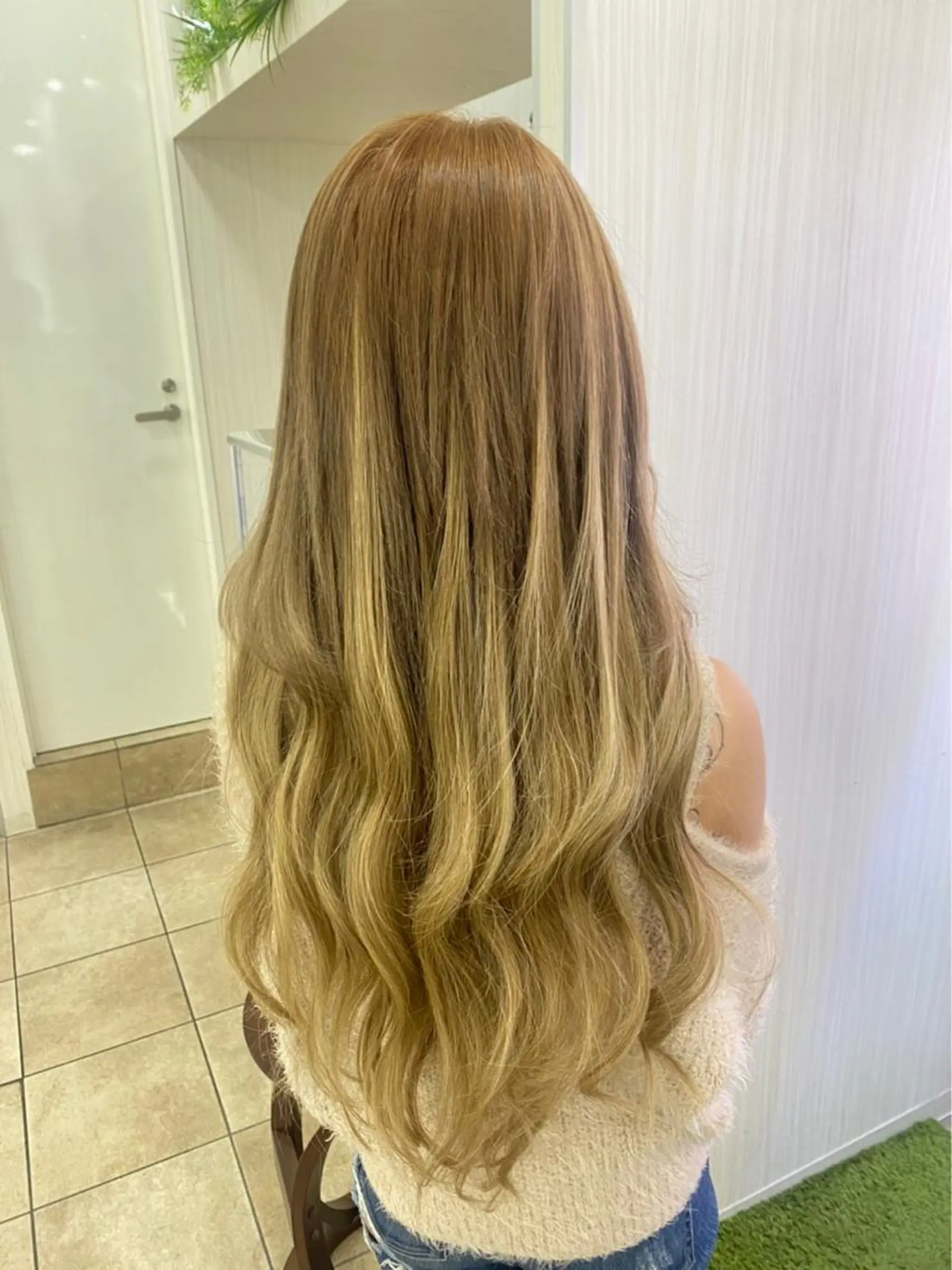 ミディアム エクステ 🐥こ ま🐥のヘアスタイル