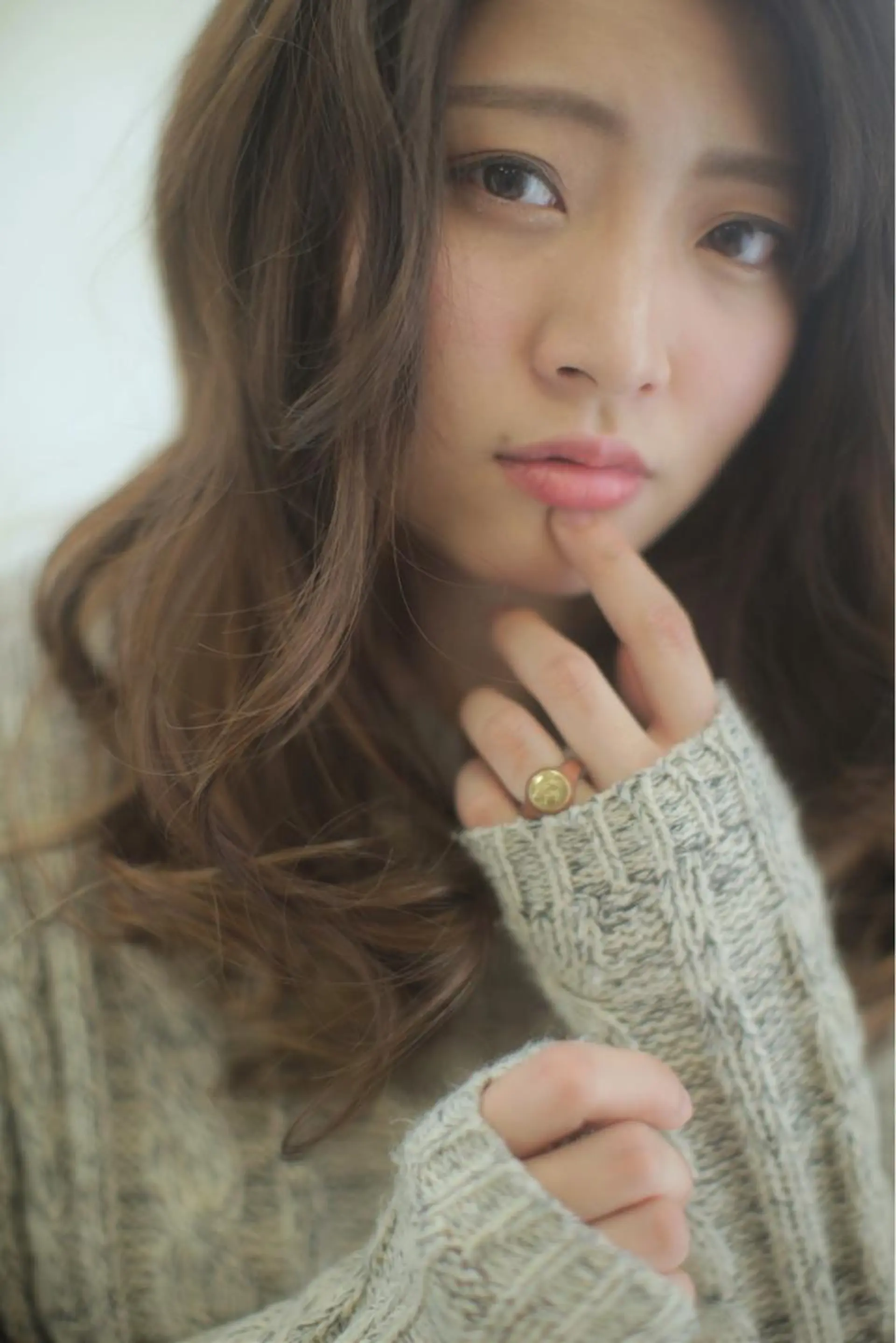 ロング カラー ブルーカラー ブルージュ グラデーションカラー colorshair 田宮店/大岡亮介のヘアスタイル