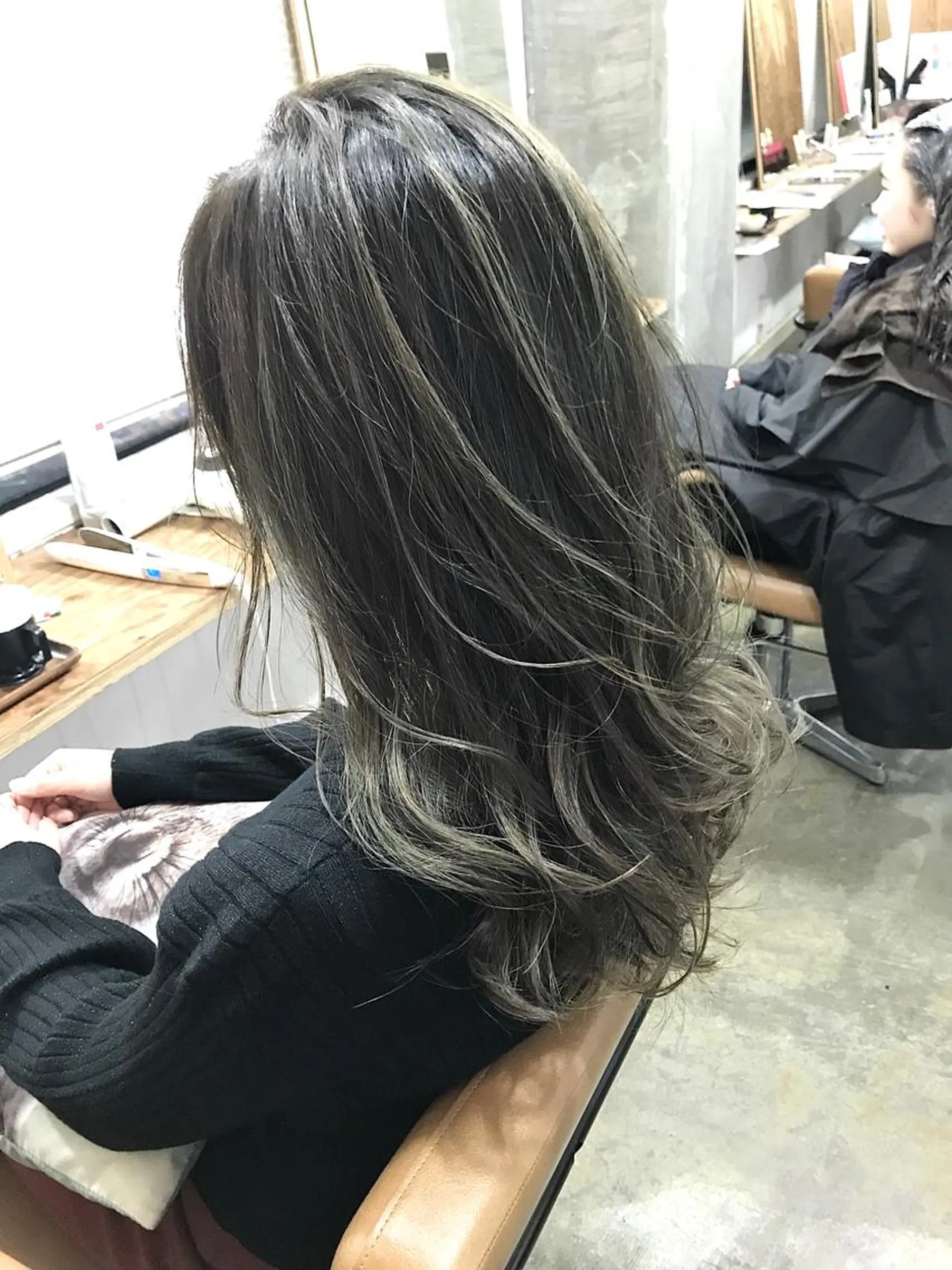 ミディアム カラー ヘアカラー トリートメント 💎髪質改善💎 デザイナーshinのヘアスタイル