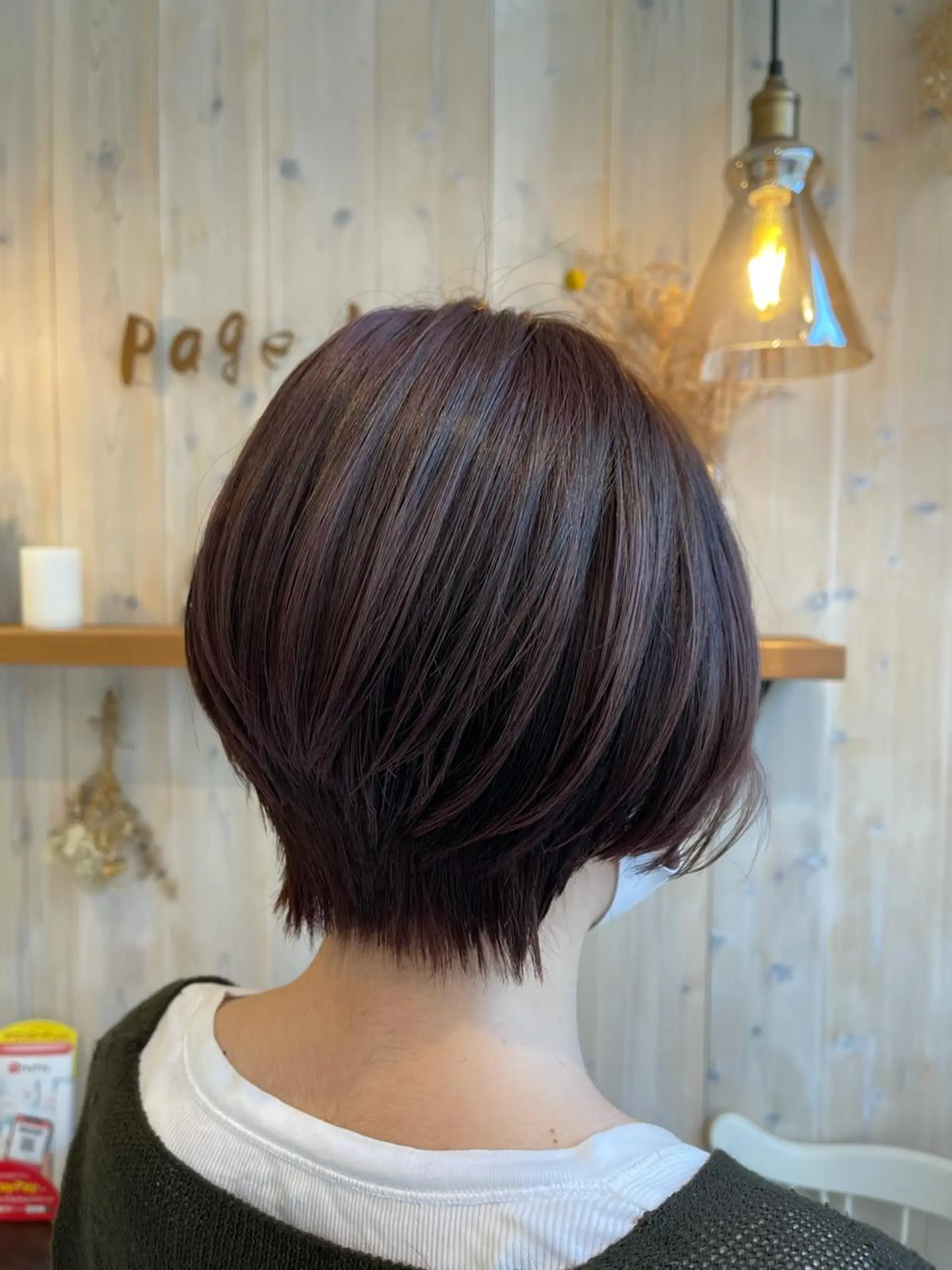 ショート カラー ブラウンカラー ピンクカラー ピンクブラウン カット ヘアカラー アニメオタク美容師✂ miharuのヘアスタイル