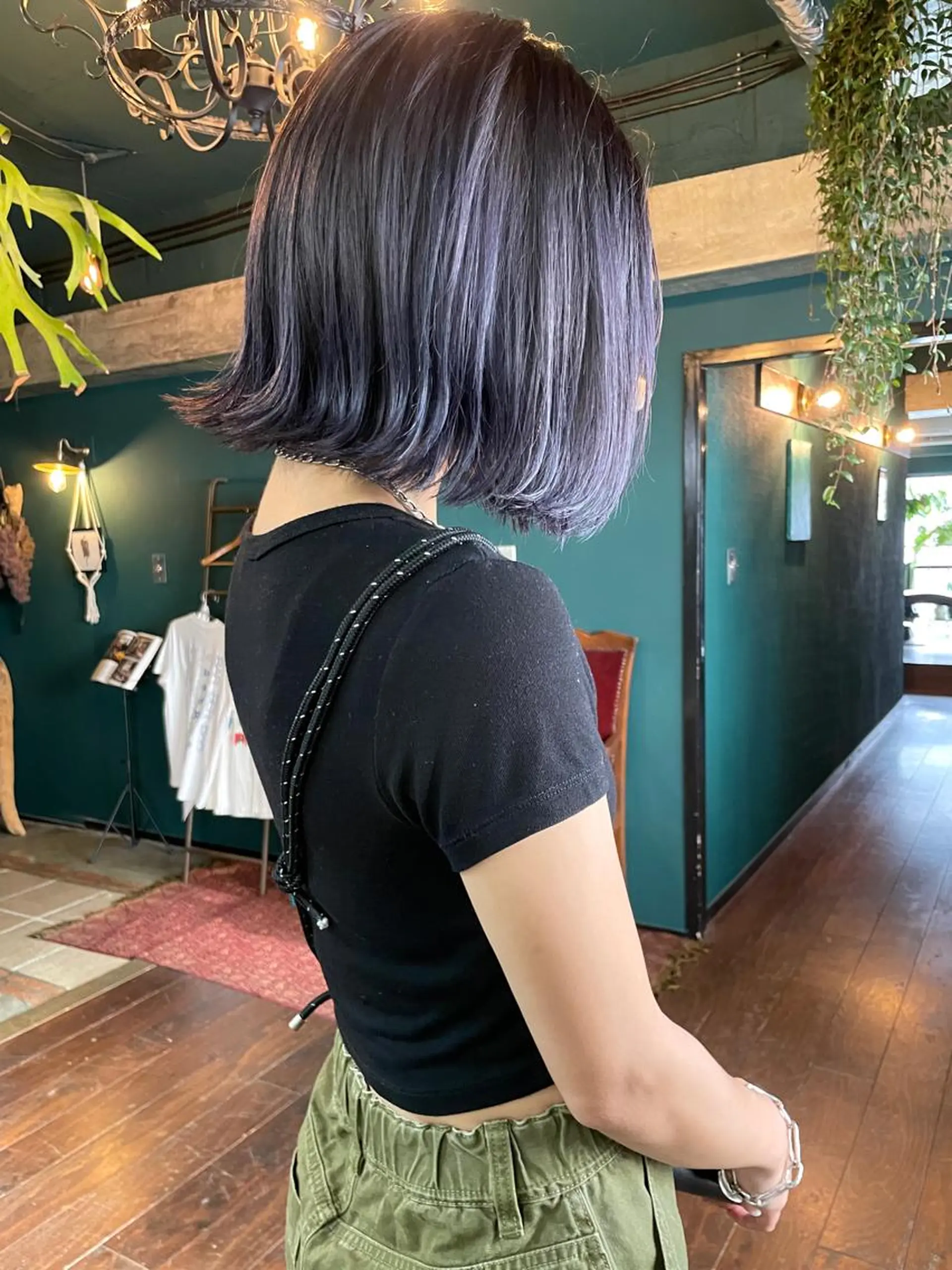 ミディアム カット ヘアカラー トリートメント vivre libre所属・vivre libreのヘアスタイル