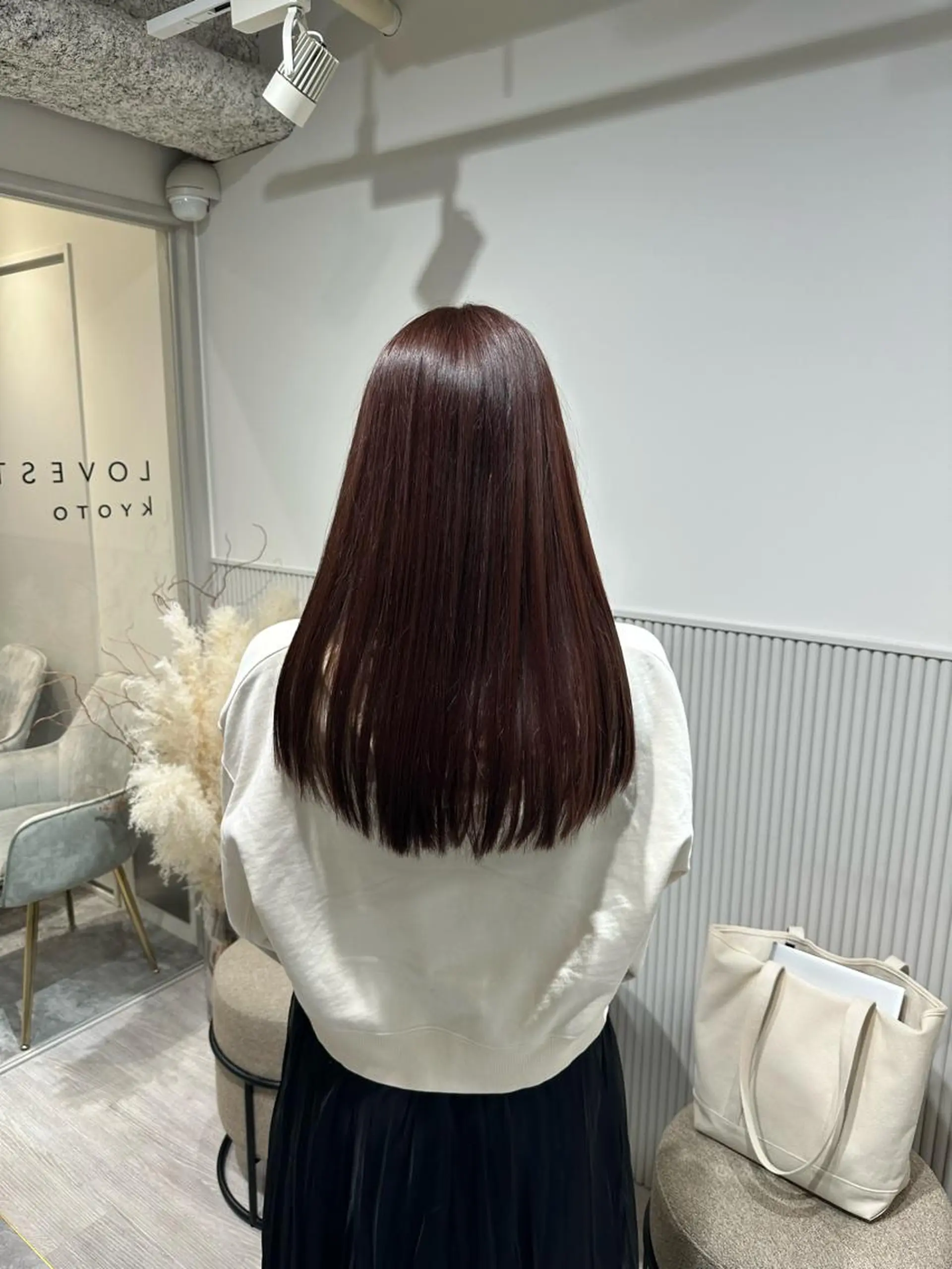 セミロング 髪質改善 縮毛矯正 トリートメント 酸熱トリートメント ヘアカラー トリートメント 髪質改善/美髪師/ 田邊翔伍のヘアスタイル