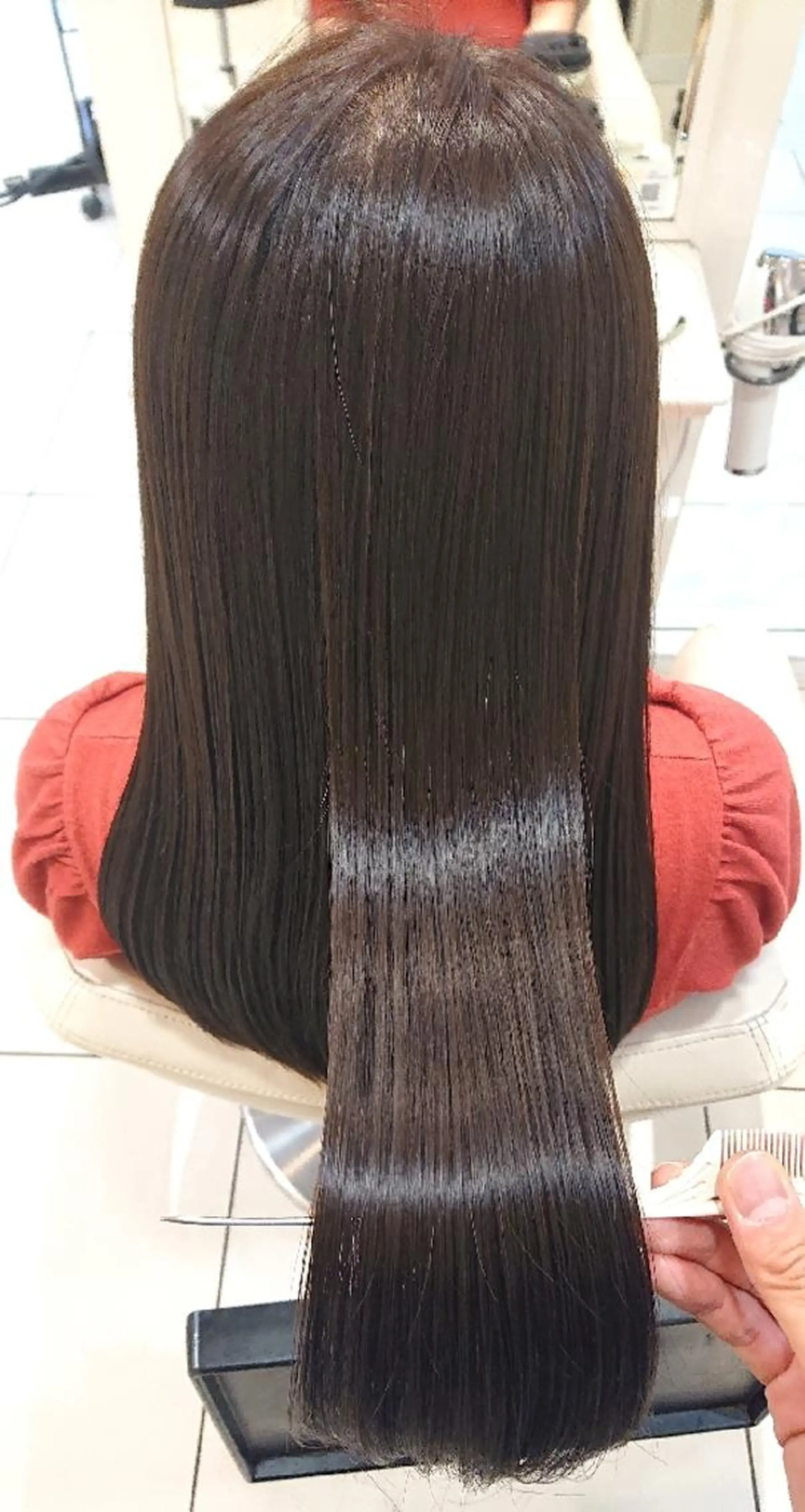 ロング カラー イルミナカラー カット ヘアカラー トリートメント 高橋 佑のヘアスタイル