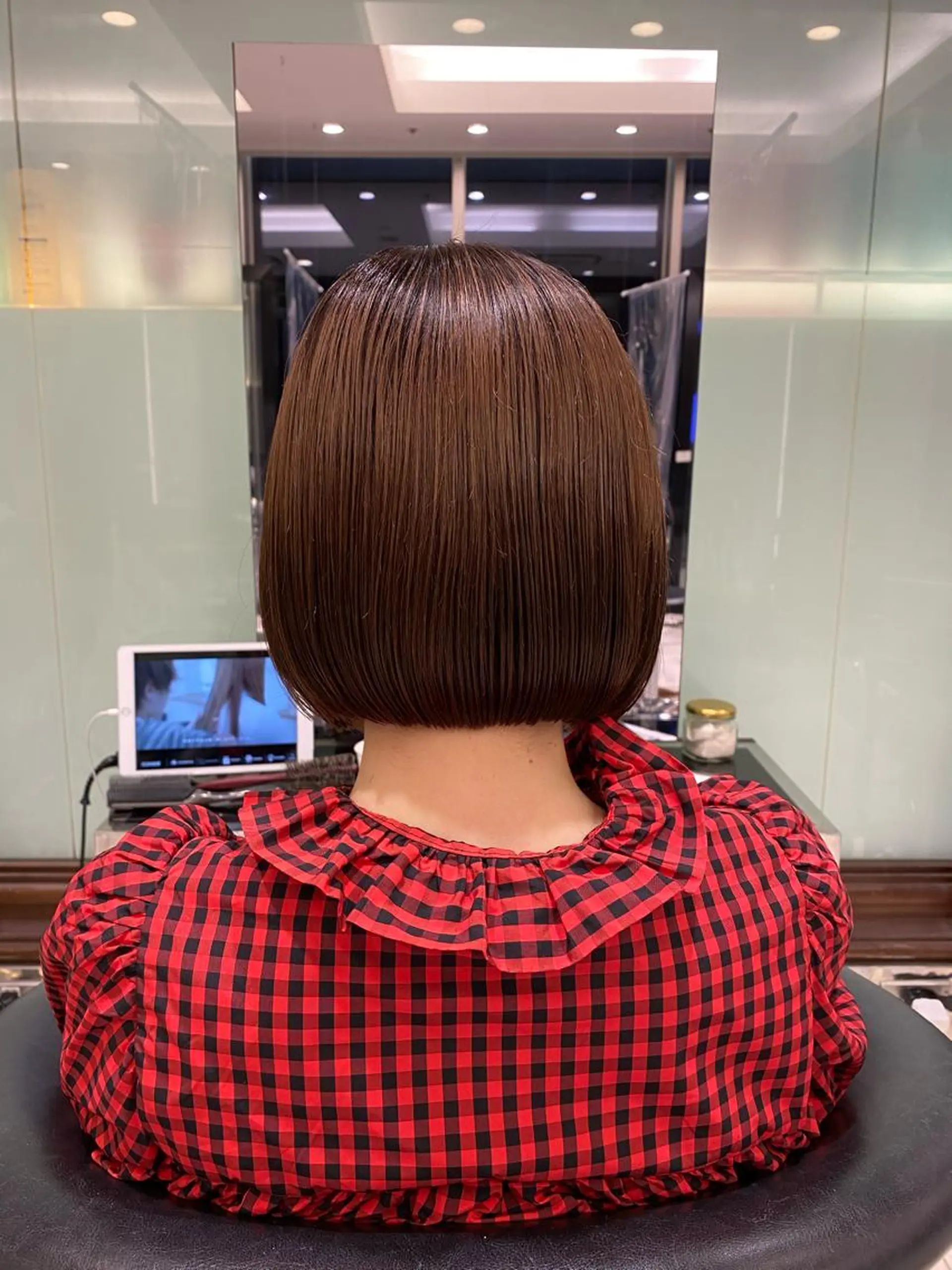 ミディアム カラー パーマ ボブ 🌀メンズパーマ🌀 縦落ち/波巻きのヘアスタイル