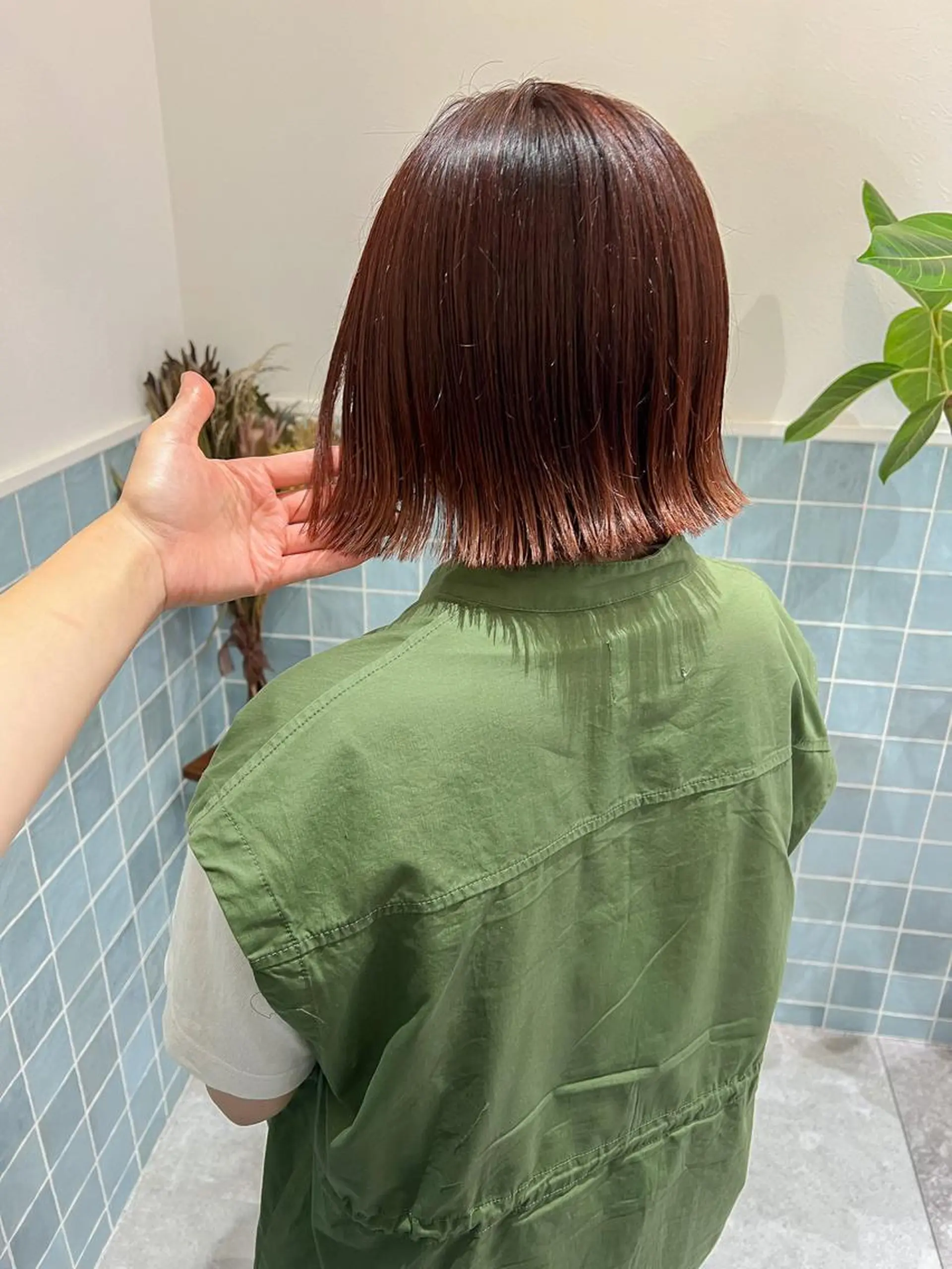 ショート カラー 韓国風デザイン 💐MIZUKI💐のヘアスタイル