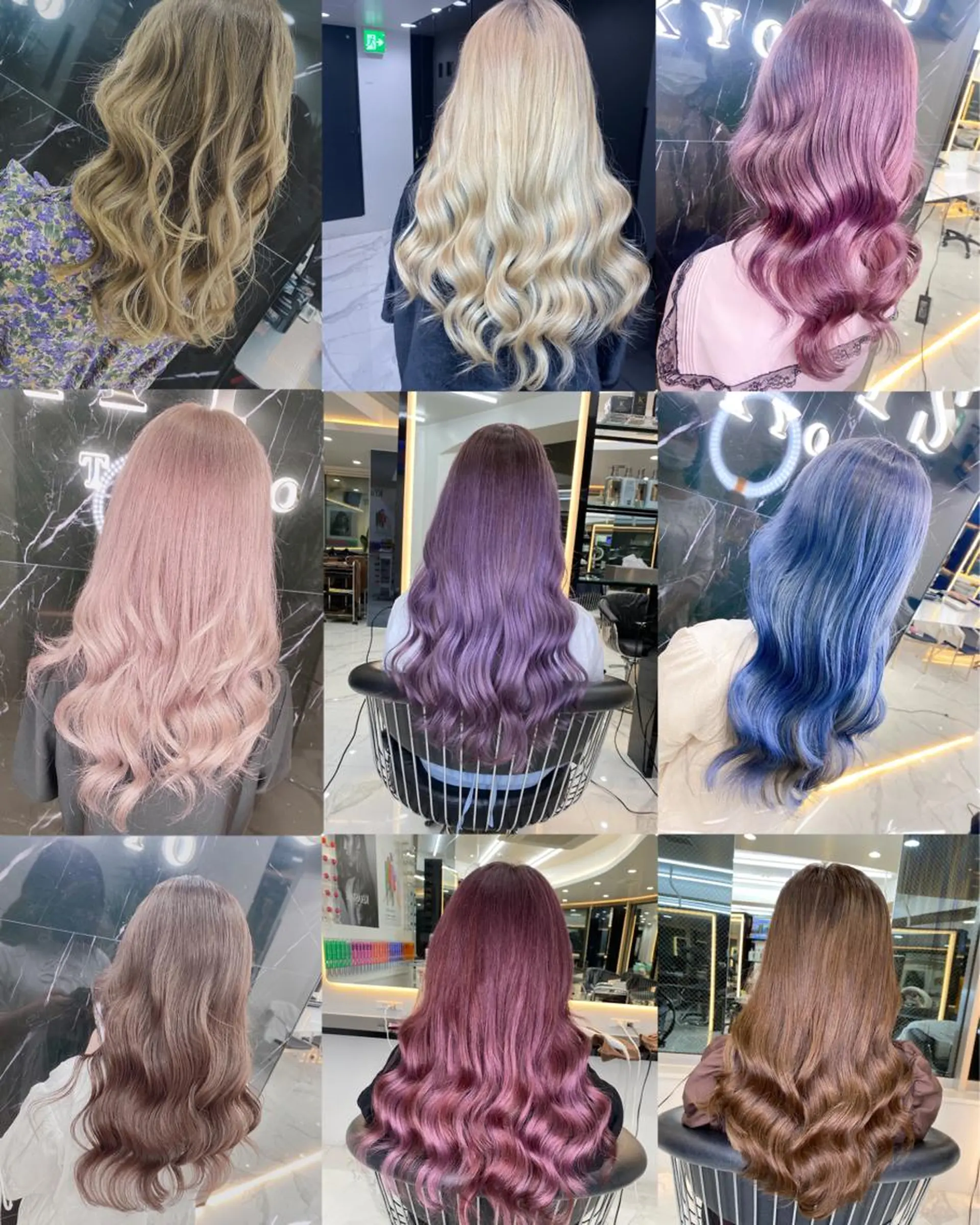 ロング カラー 🦋美髪ハイトーン/ レイヤー🦋るくものヘアスタイル