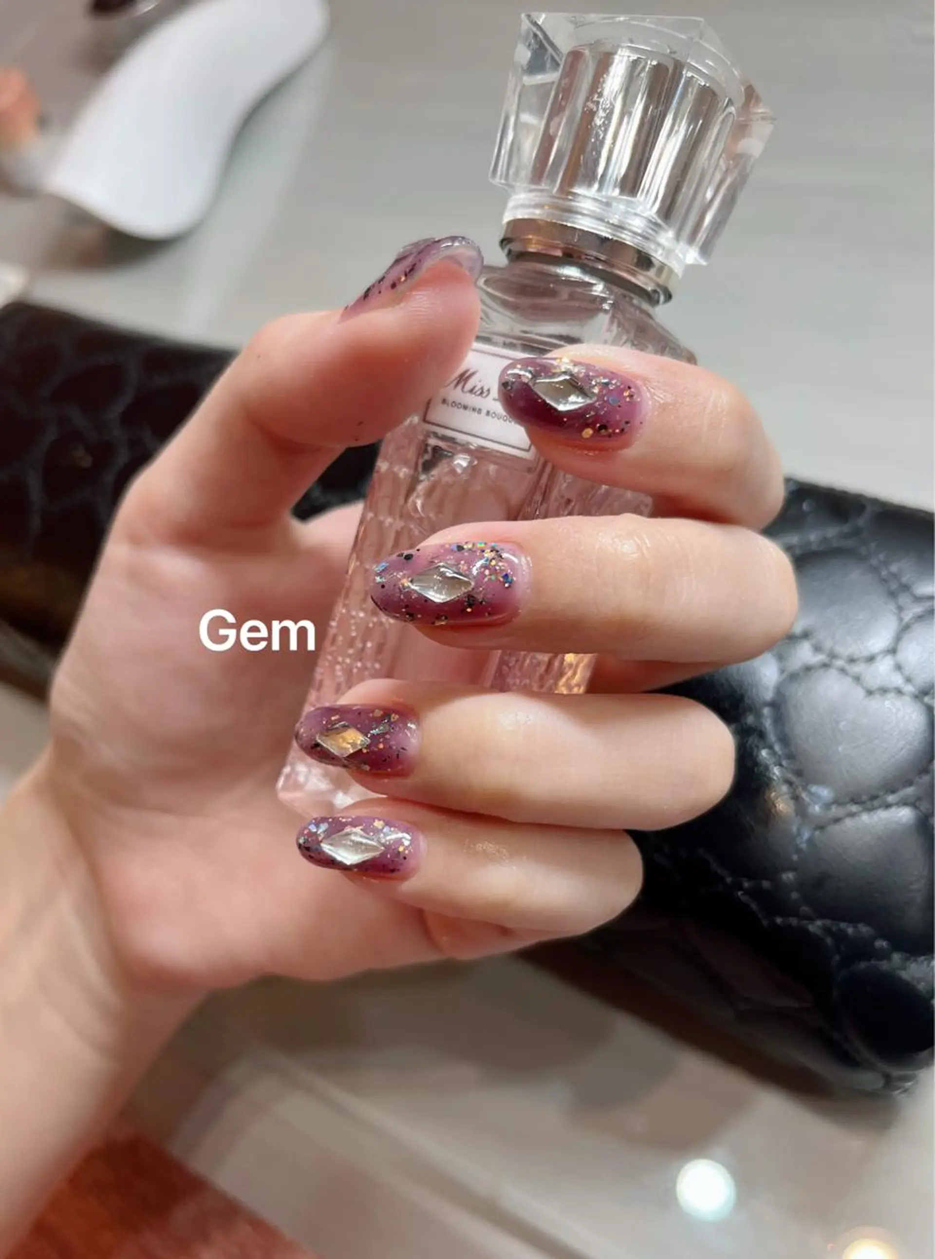 ネイル ラメ(グリッター) GEM  the beautyのマツエク・マツパデザイン