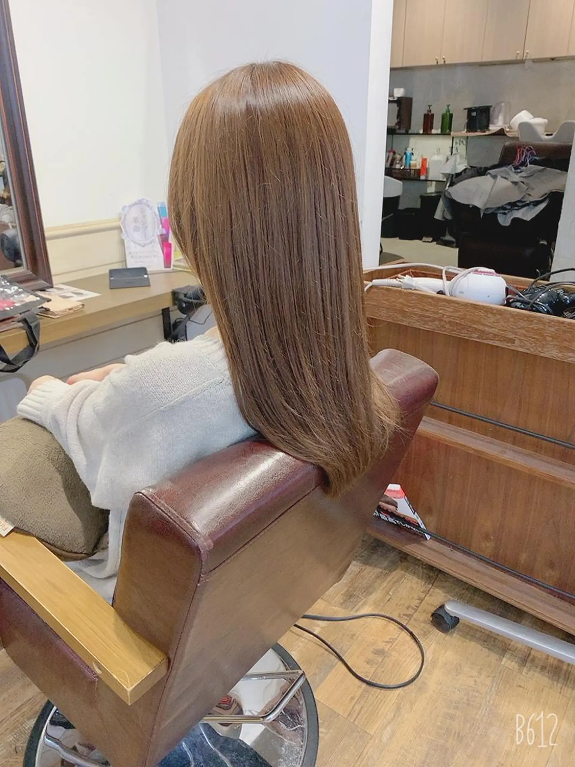 ロング カラー ✨️美髪矯正×似合わ せ艶カラー✨藤田透のヘアスタイル