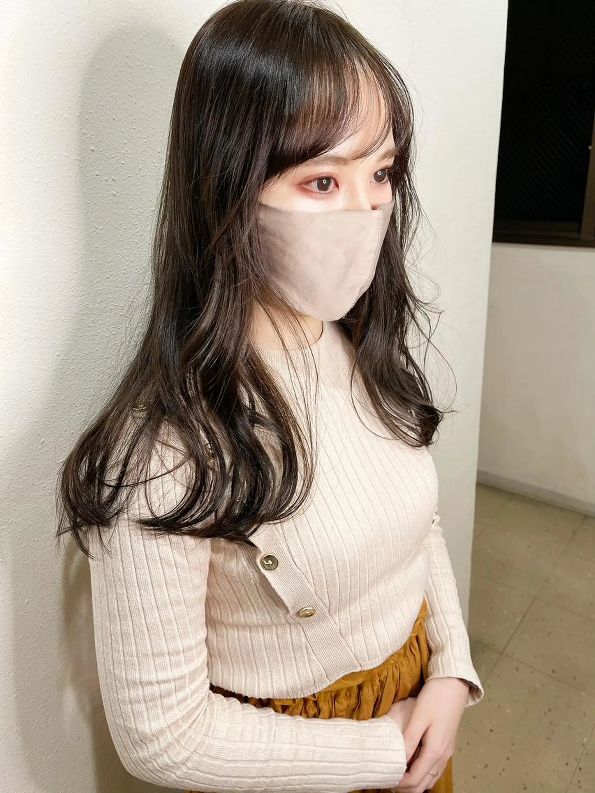 ロング カット 韓国 / 中国ヘア 🦋Noniのヘアスタイル