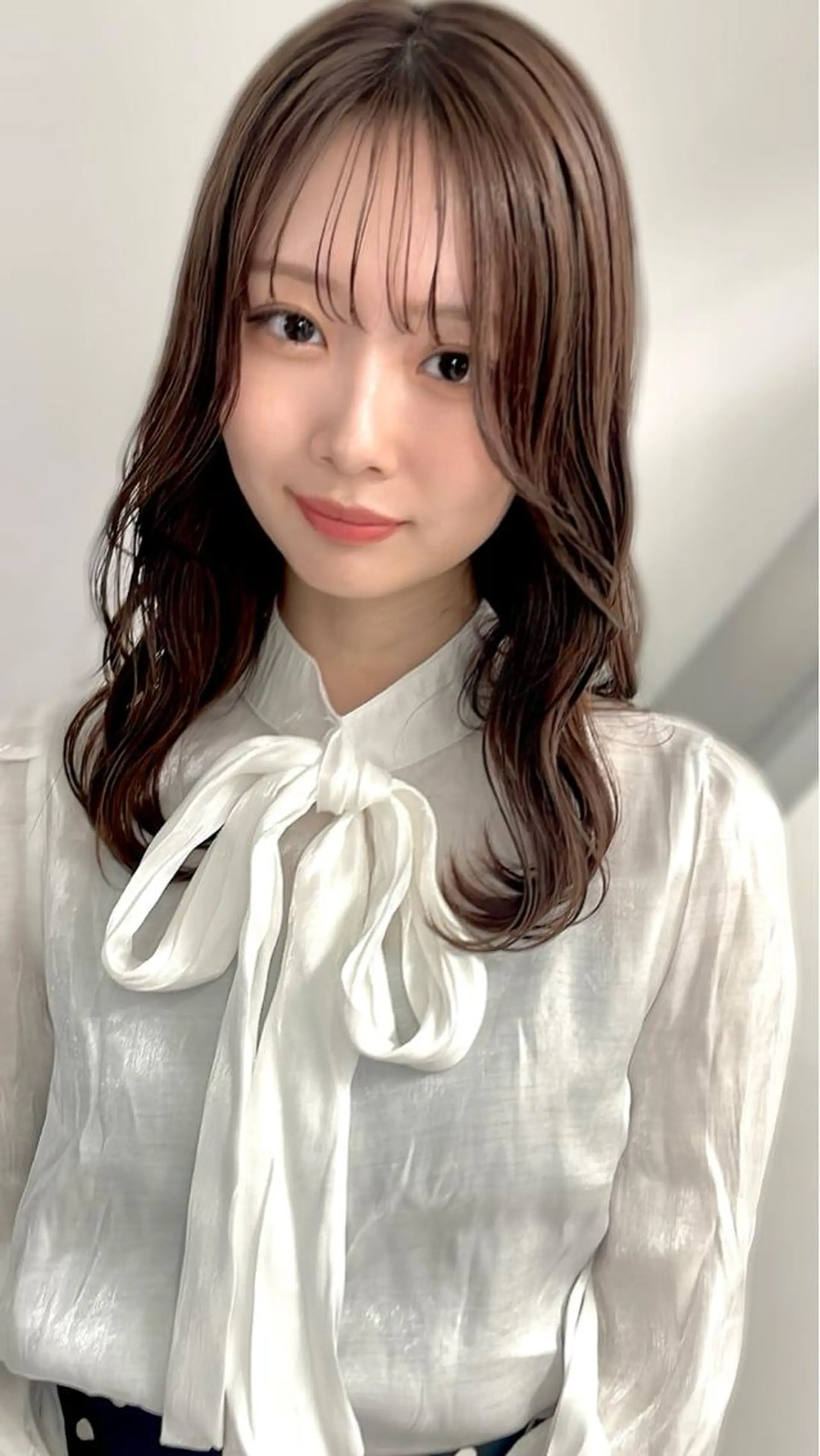 ミディアム カラー soigné所属・立花 圭佑のヘアスタイル