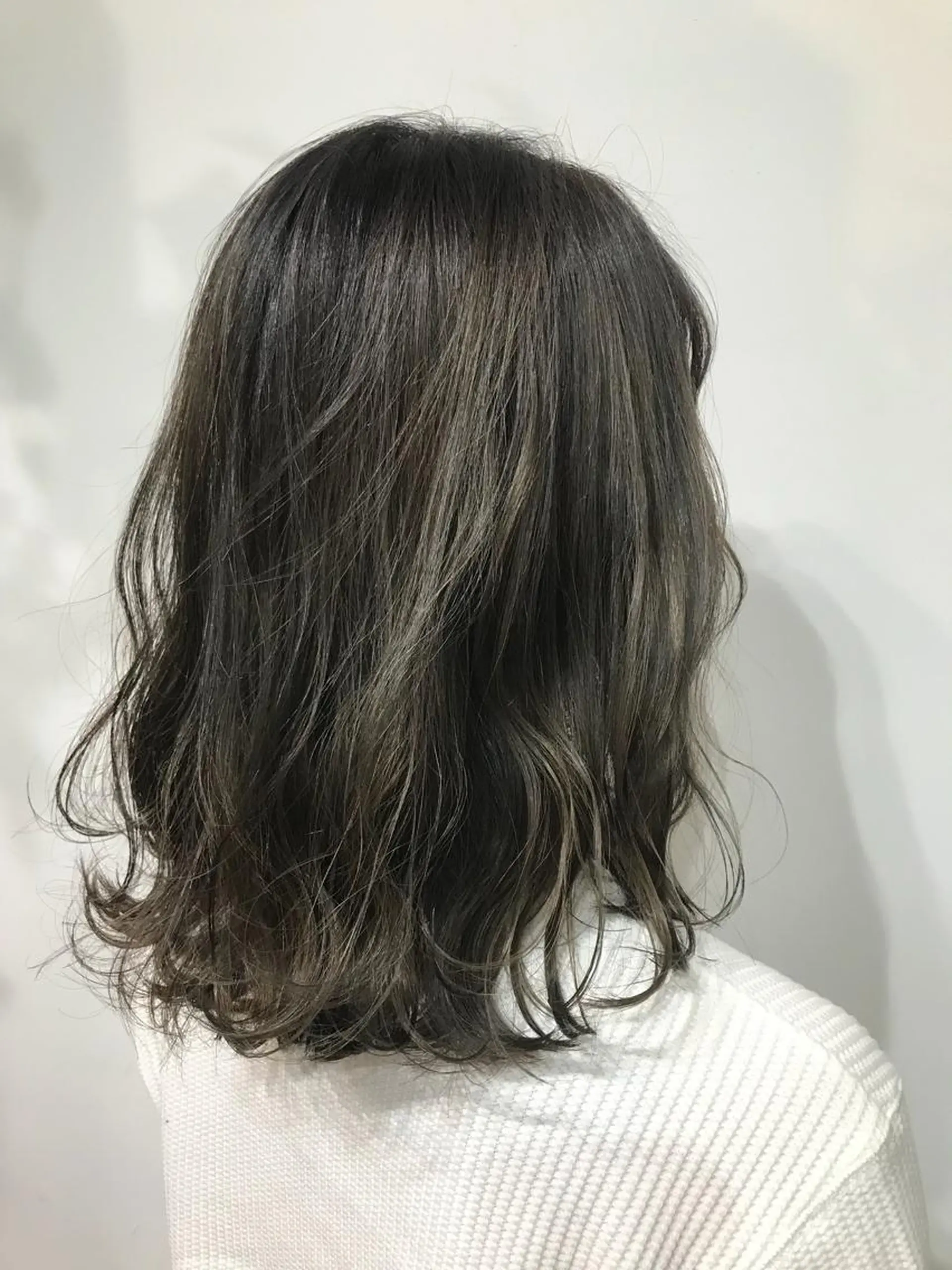 セミロング カラー ヘアカラー トリートメント レイヤー/顔周り /AKARIのヘアスタイル