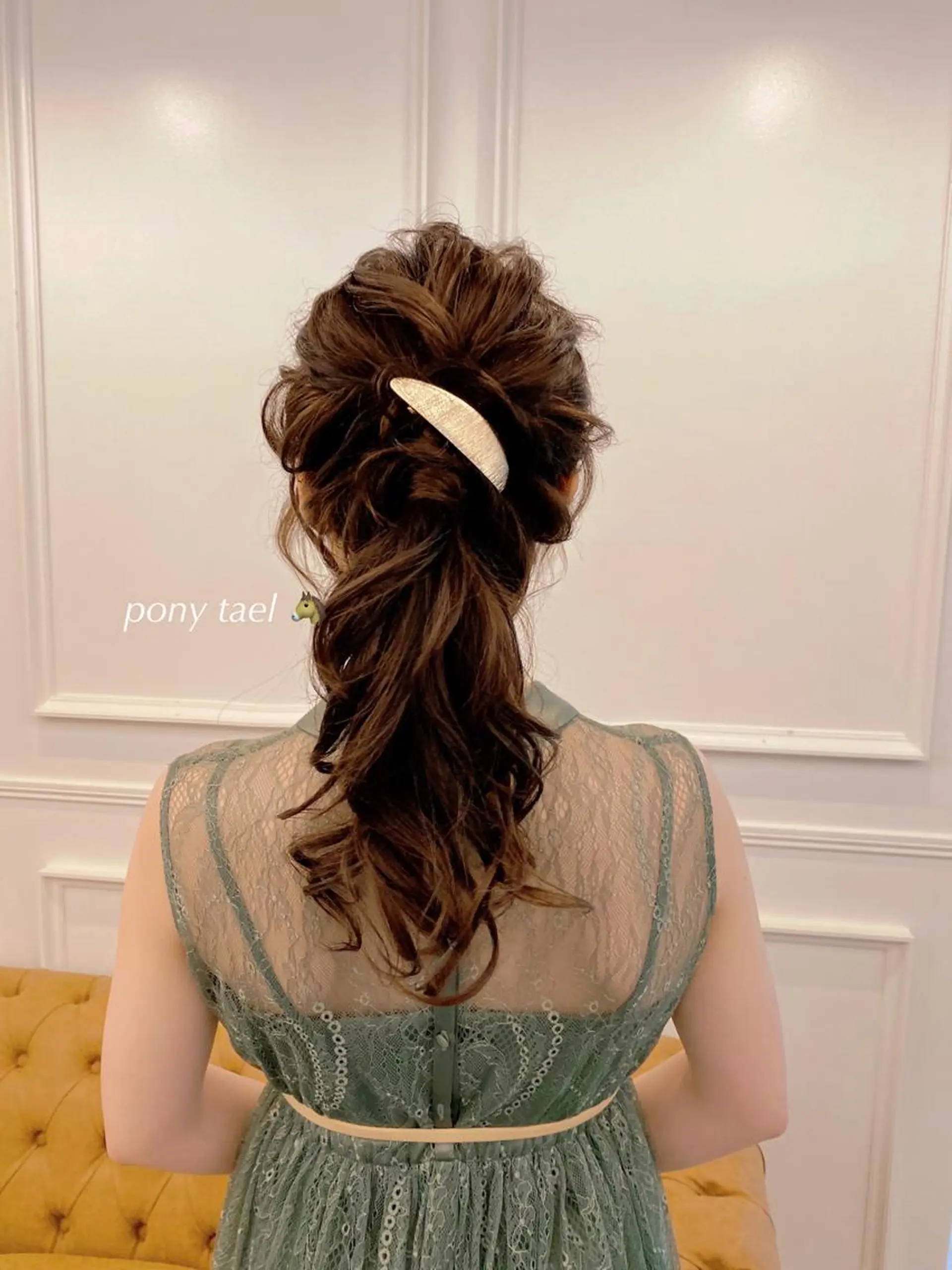 ロング ヘアアレンジ ヘアセット 🌟天王寺ヘアセット 🥑アレンジ師🌟のヘアスタイル