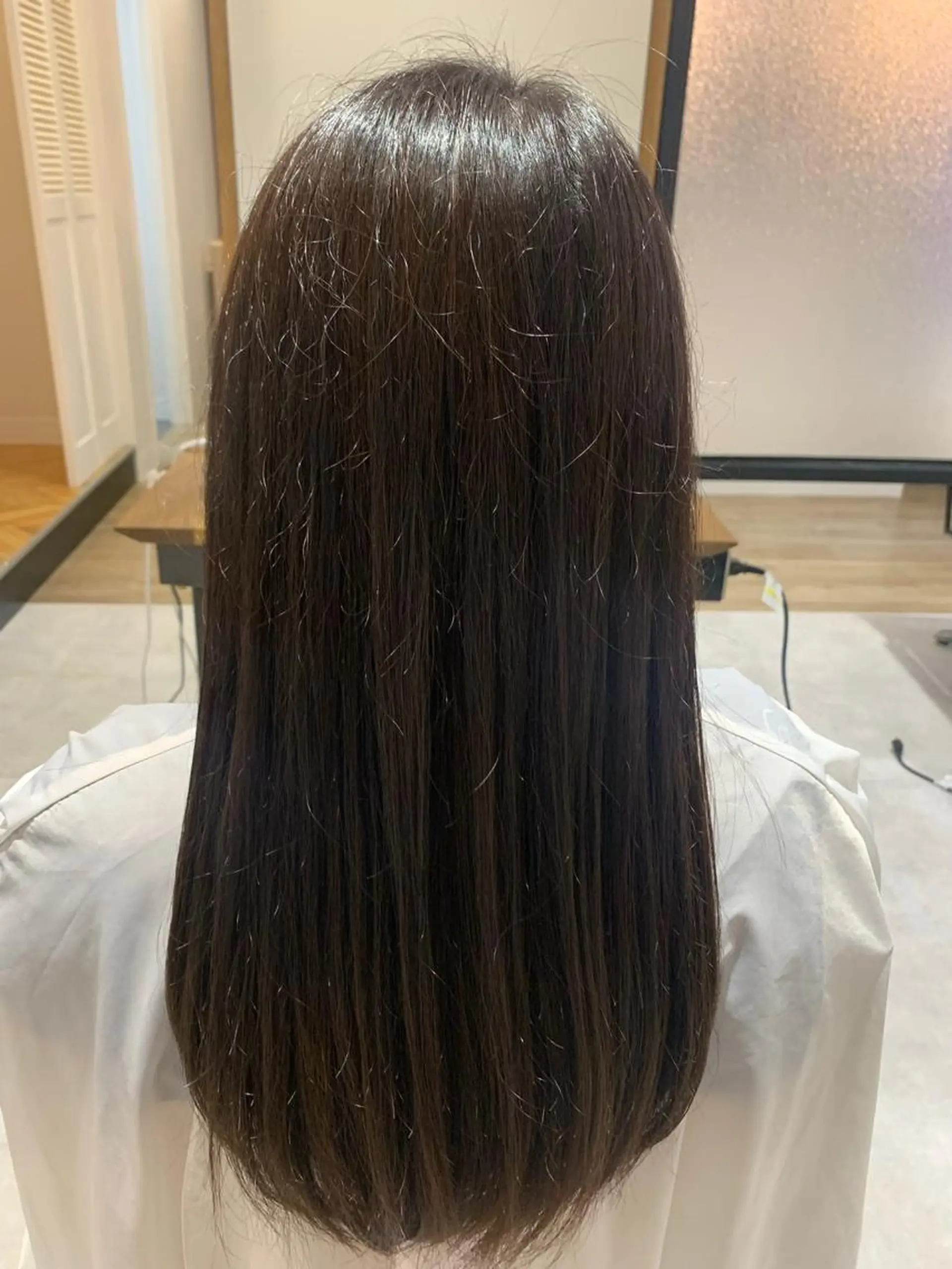 カラー 大久保 玲菜のヘアスタイル