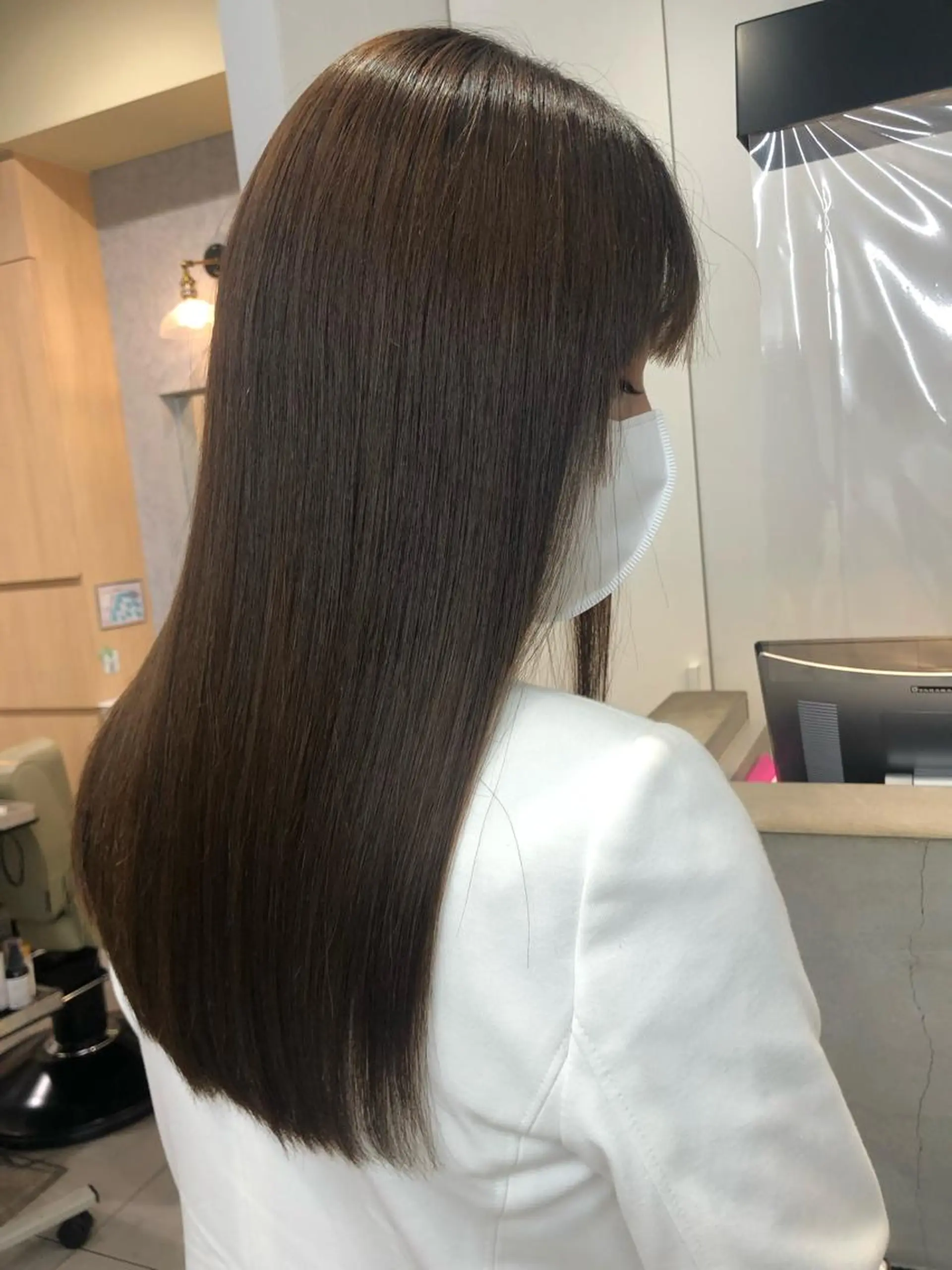 セミロング カット 縮毛矯正 トリートメント orme所属・【髪質改善特化･ 福田航洋】のヘアスタイル