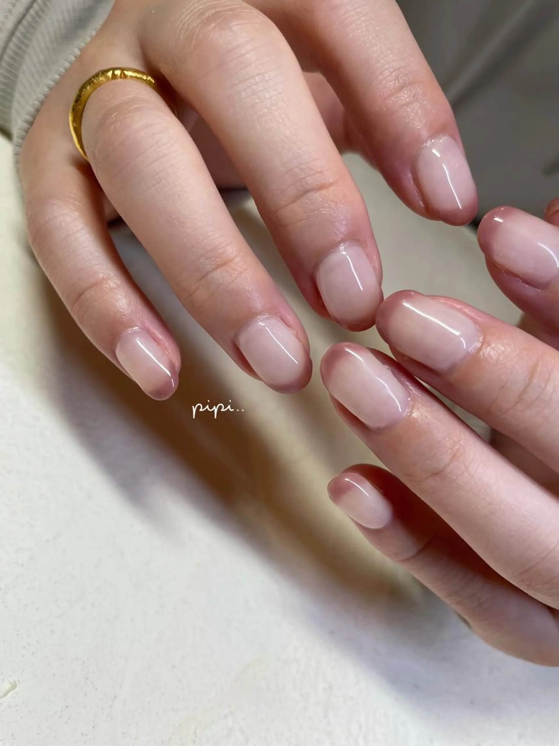 ショート ネイル フレンチネイル pipi..所属・pipi ..のネイルデザイン