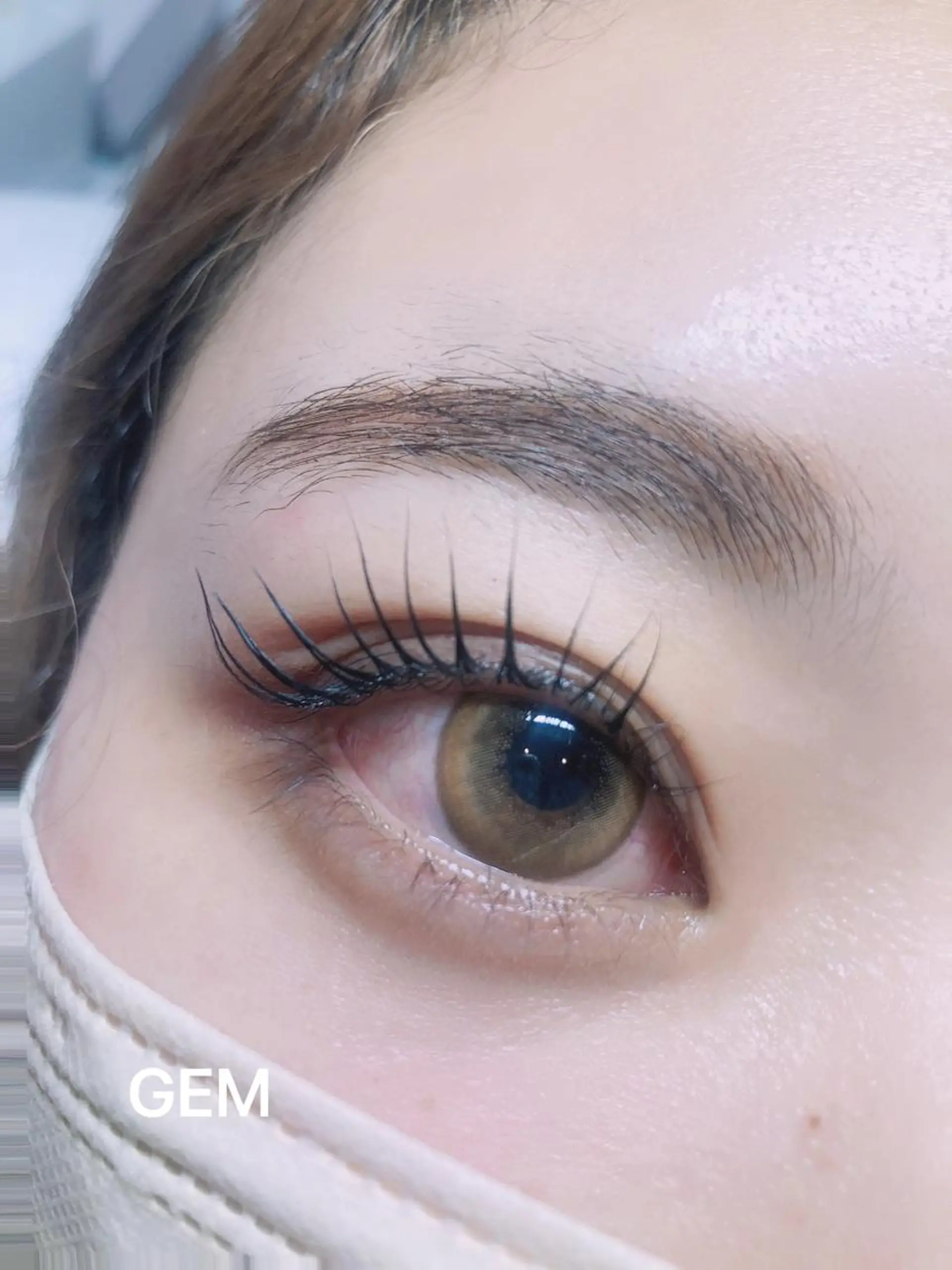 マツエク・マツパ パリジェンヌラッシュリフト まつげパーマ GEM  the beautyのマツエク・マツパデザイン