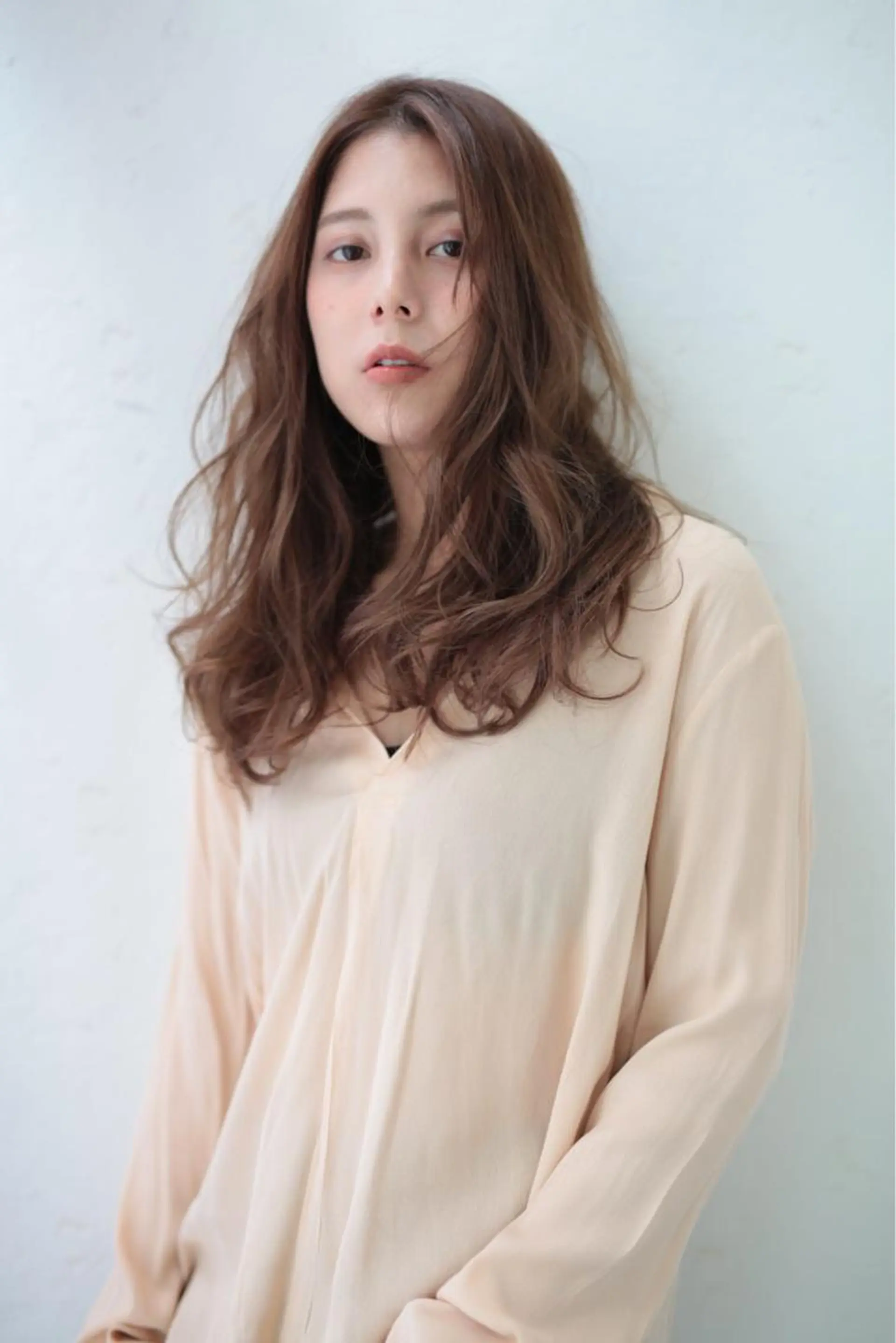 ロング 西川 仁のヘアスタイル