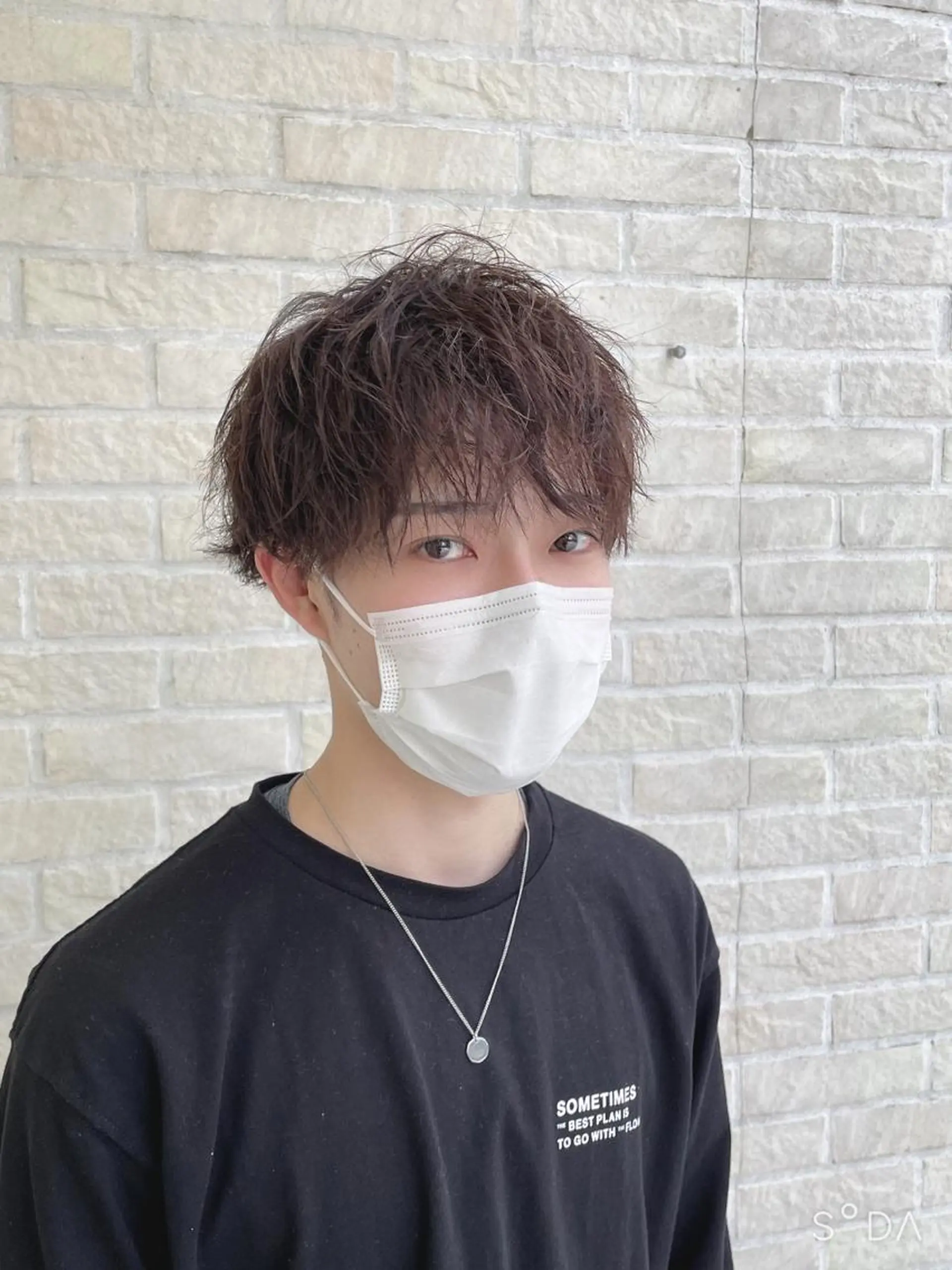 ショート カラー パーマ メンズ 🪞髪質改善カラー× レイヤーカット🪞のヘアスタイル
