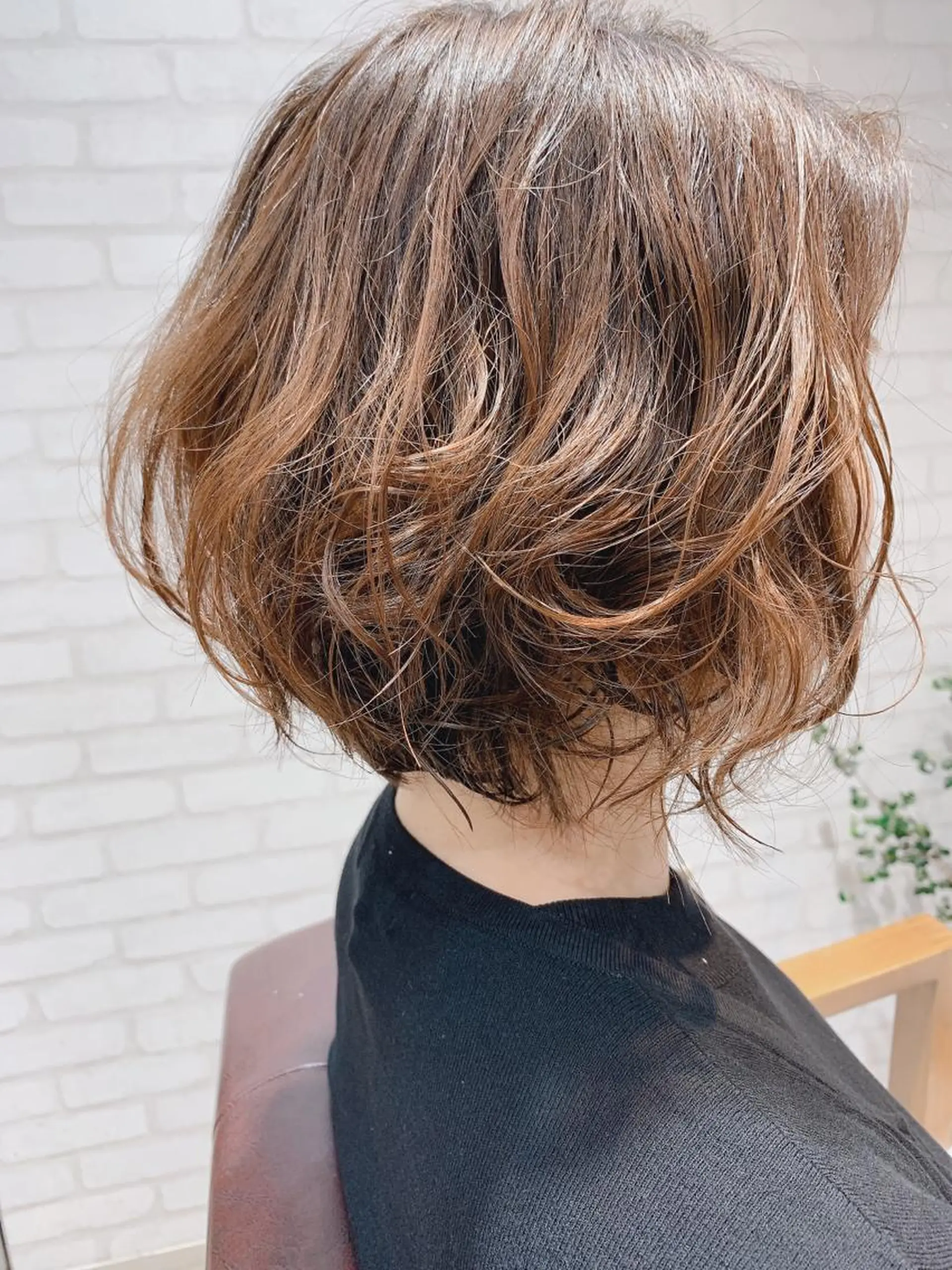 ショート パーマ カット パーマ トリートメント Blossom大塚 ディレクター永野のヘアスタイル