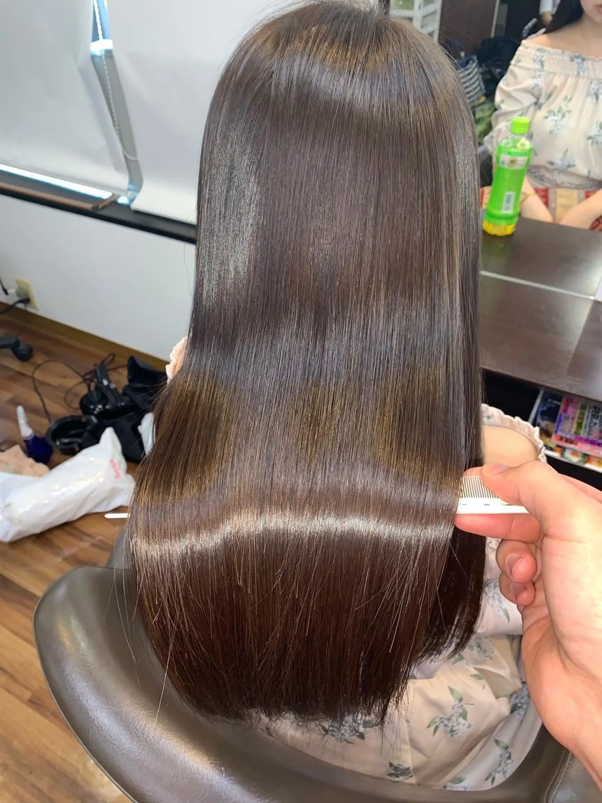 ロング 縮毛矯正/髪質改善 井上智秀のヘアスタイル