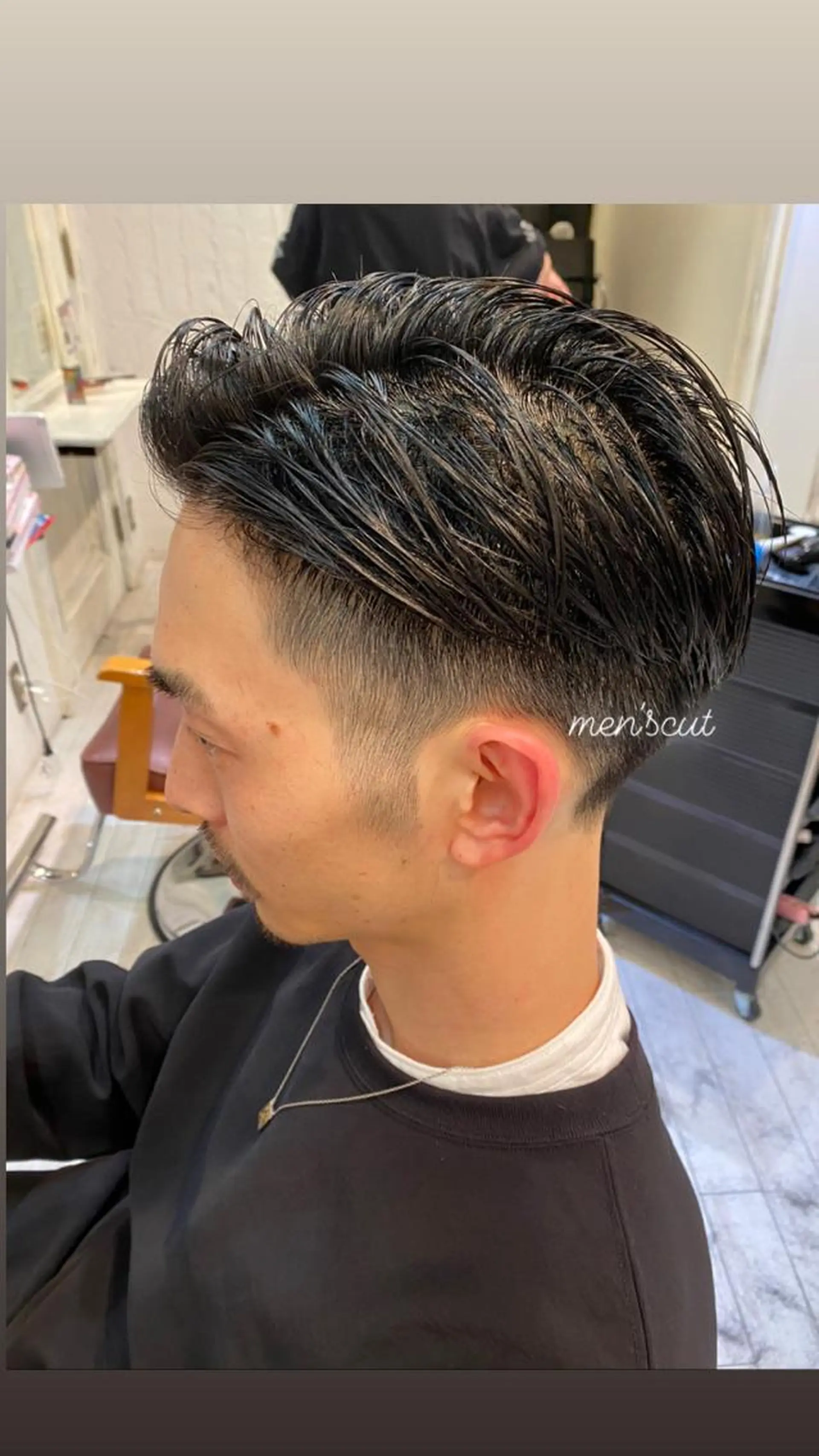 ショート メンズ カット 博多美容室♡ 髪質改善/艶カラーのヘアスタイル