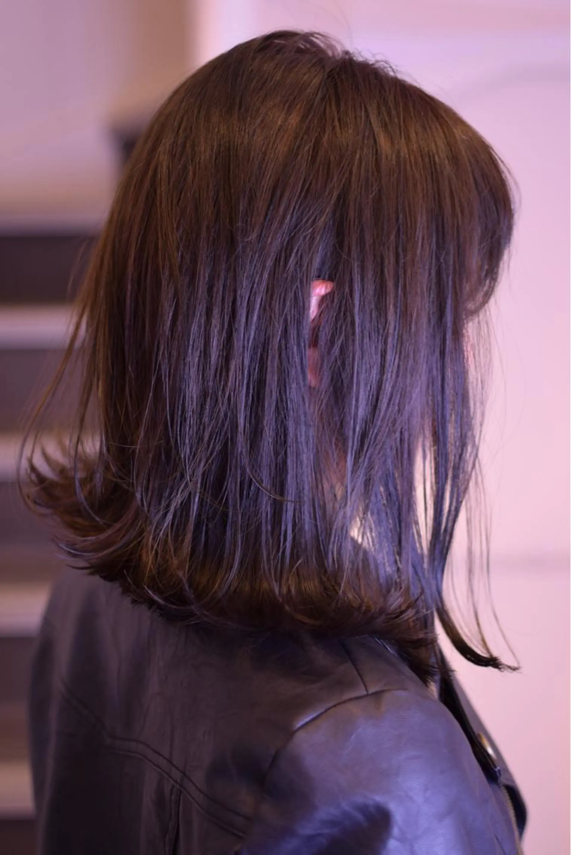 ミディアム カラー ヘアアレンジ ケアブリーチ白髪染め TAKUMIのヘアスタイル
