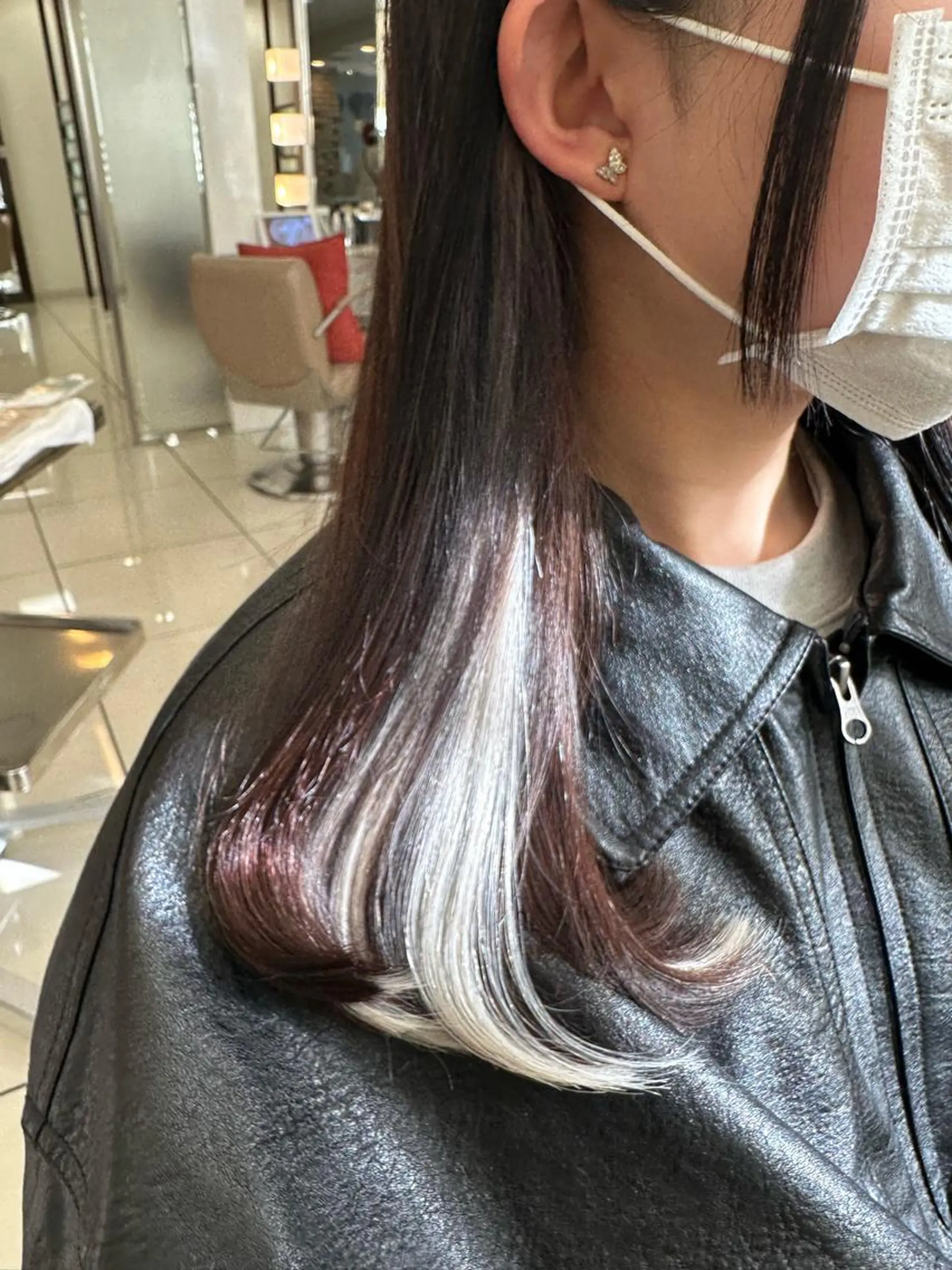 ミディアム エクステ すぐ予約OK💕 シールエクステのヘアスタイル