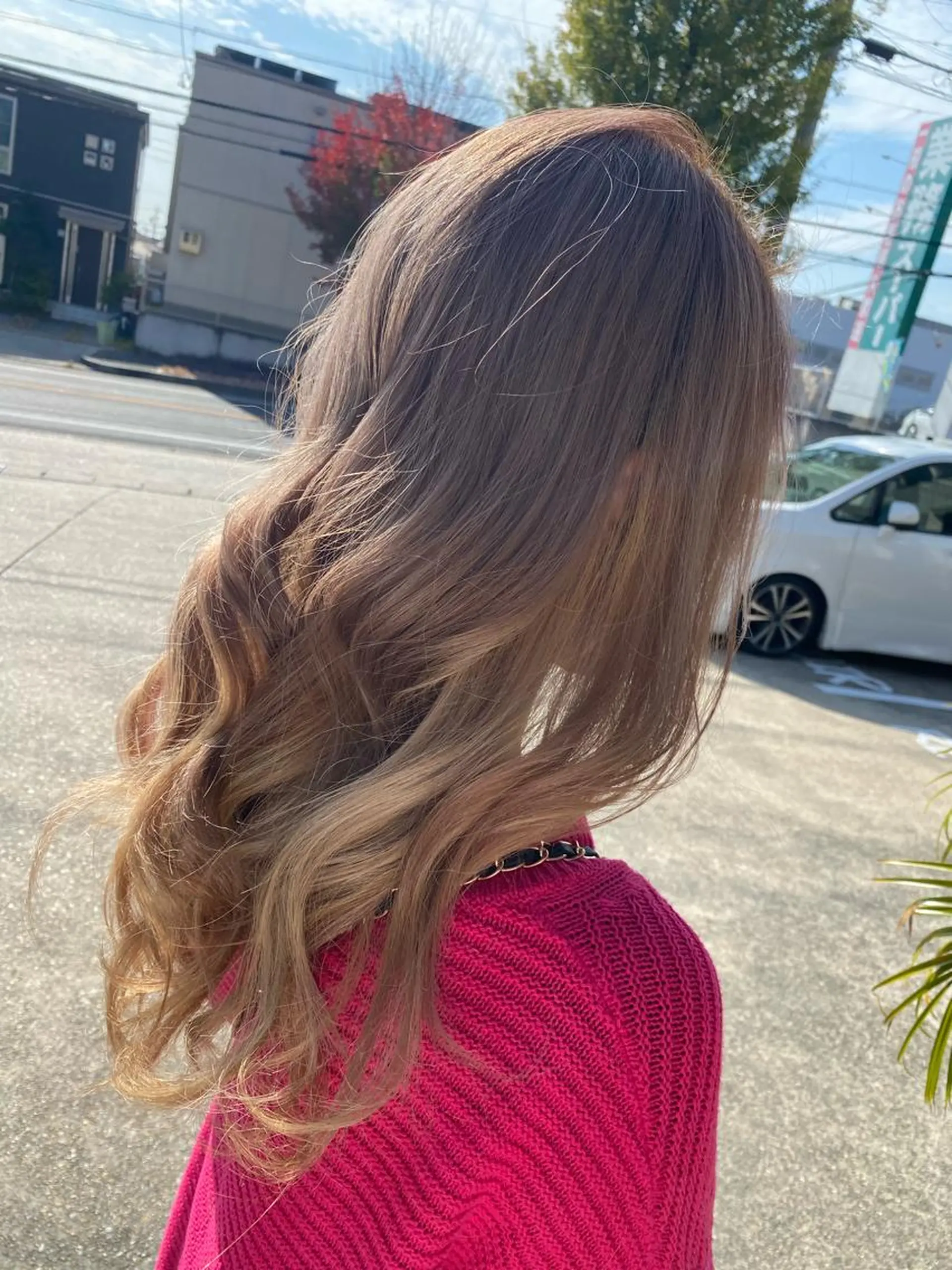 ロング カラー RIRŪA所属・プルシールエクステ ちゃきのヘアスタイル
