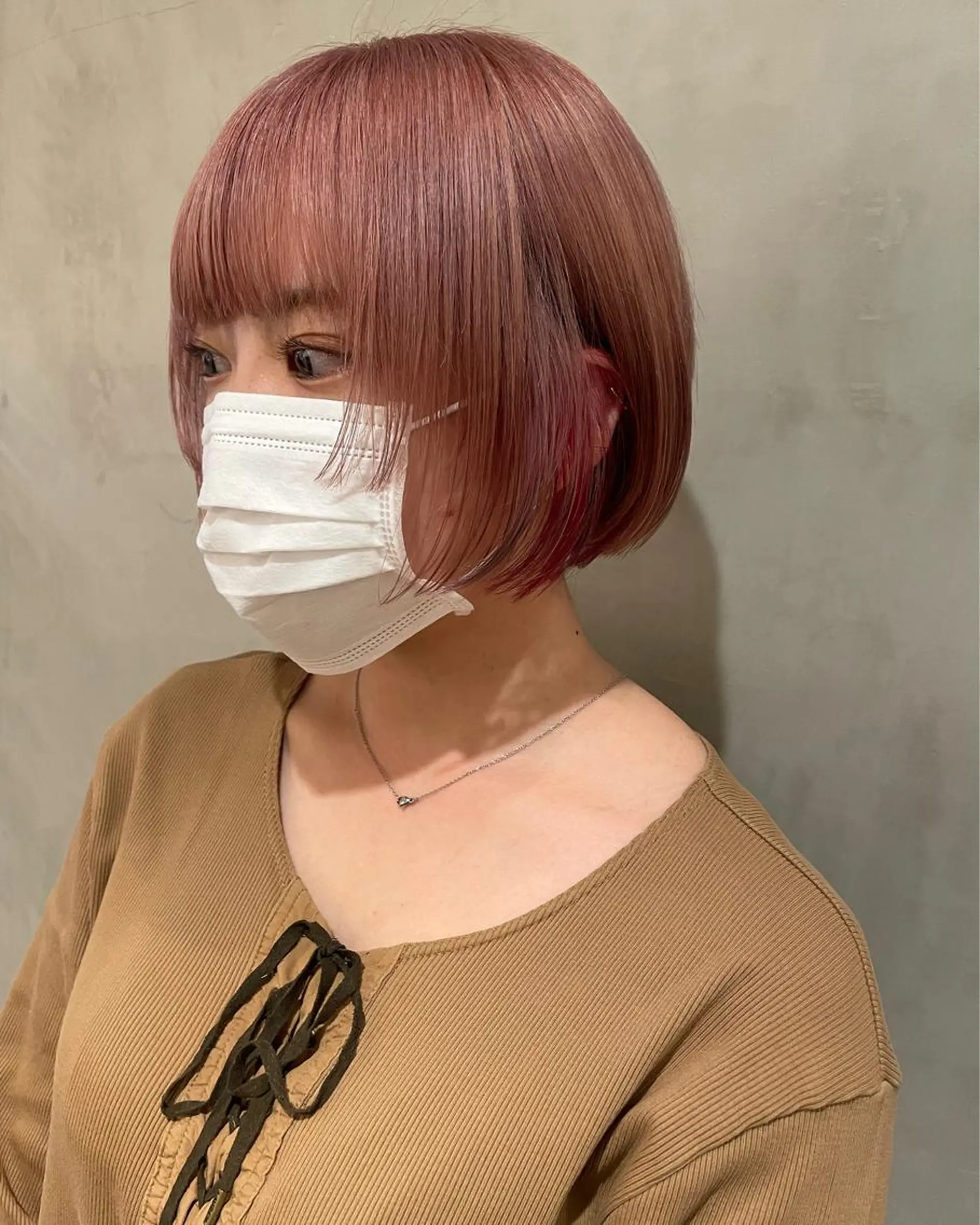 ショート カラー カット ヘアカラー トリートメント 優 作のヘアスタイル