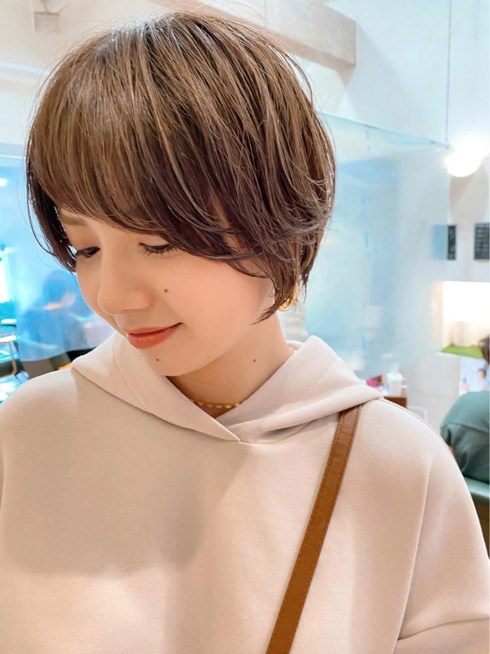 ショート カラー カット特化柏駅 徒歩3分LOUのヘアスタイル