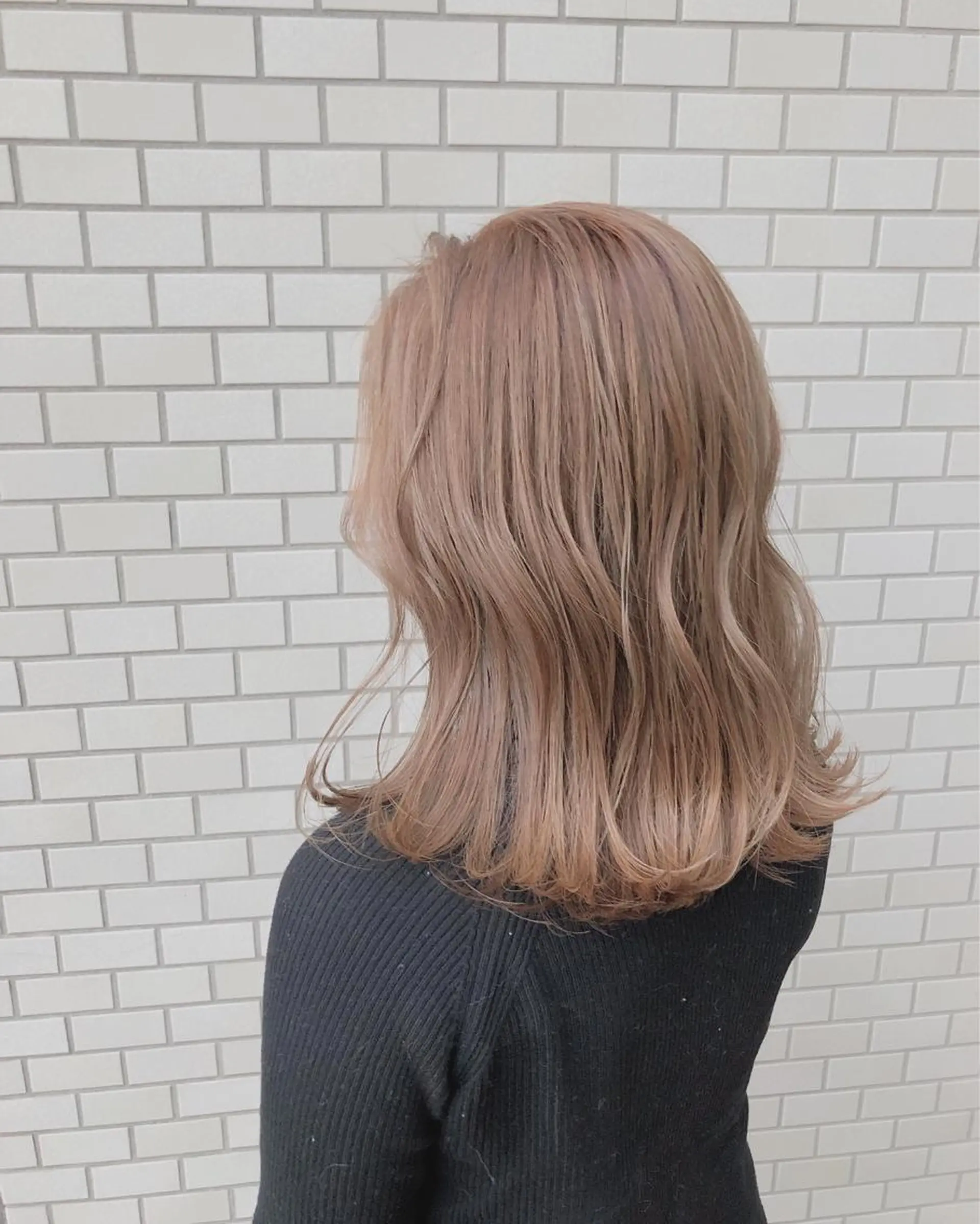 ミディアム ヘアカラー ショートが得意✂️ 藤城建太のヘアスタイル