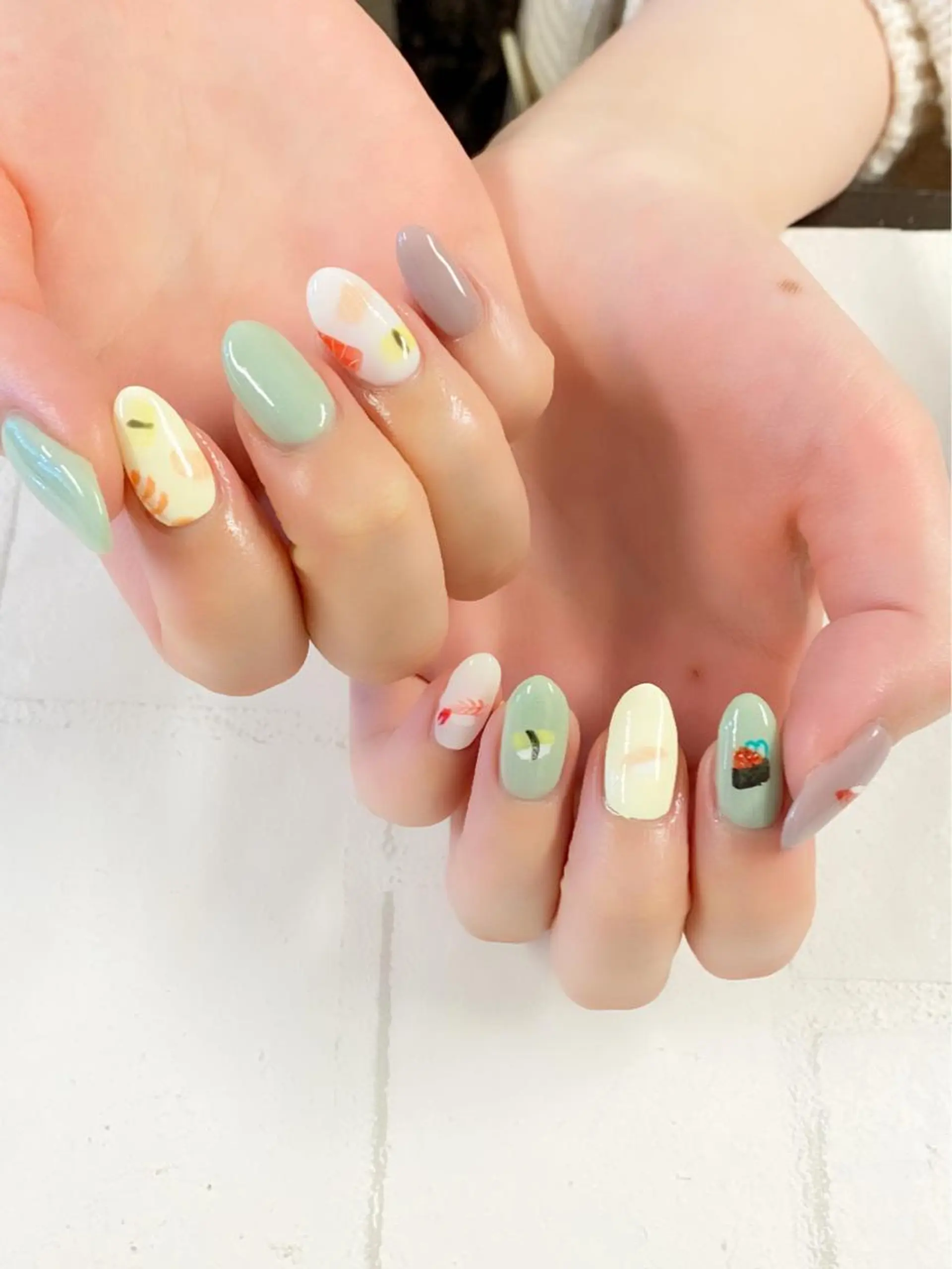 カラー ネイル アートネイル KIREIE NAILSのネイルデザイン