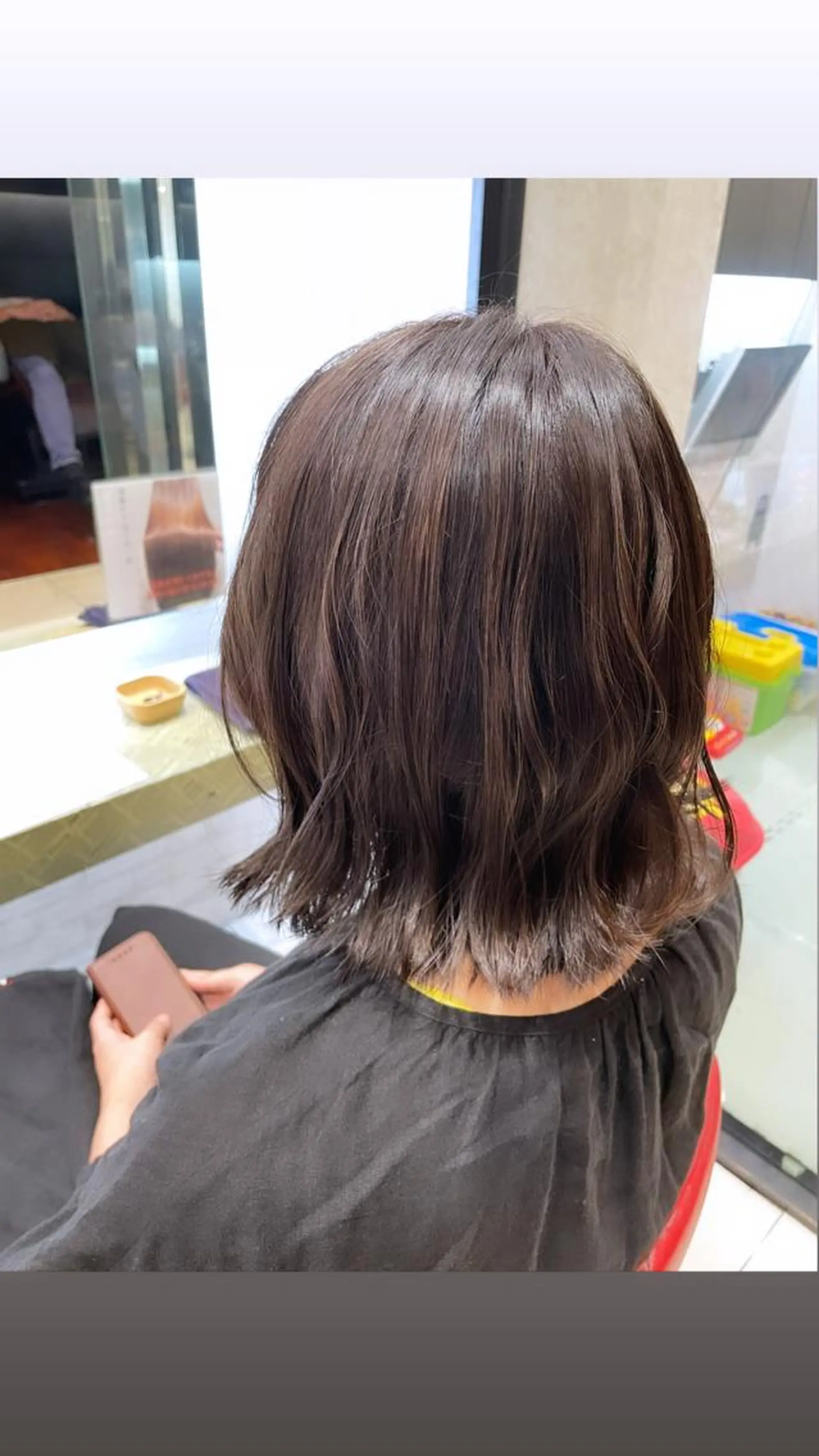 カラー ヘアカラー トリートメント EARTH 山﨑龍馬のヘアスタイル