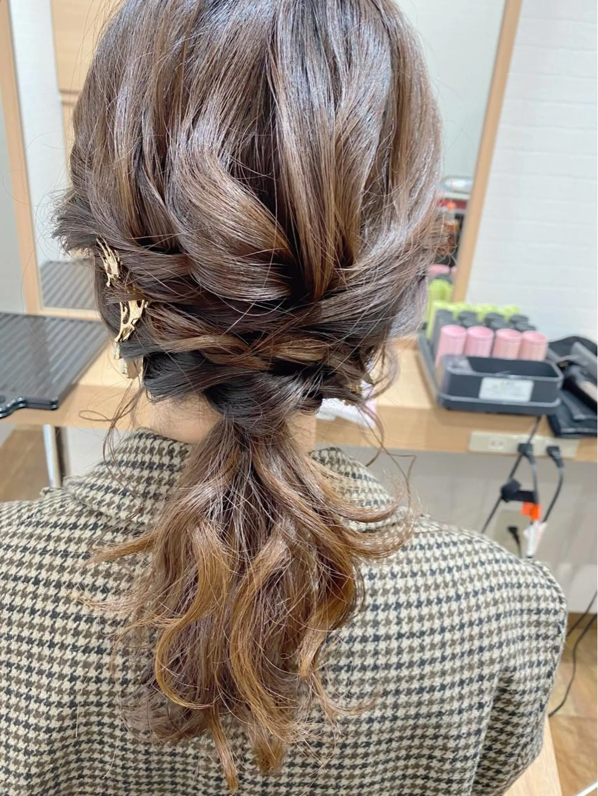 ヘアアレンジ ヘアセット GRANLUSSO 〜グランルッソ駅前店所属・木口 嘉美のヘアスタイル