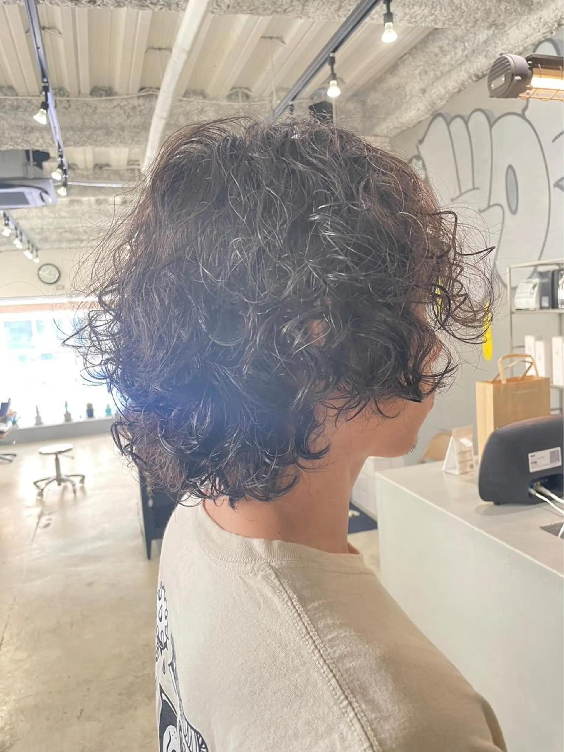 パーマ カット パーマ メンズ専門サロン wokeのヘアスタイル
