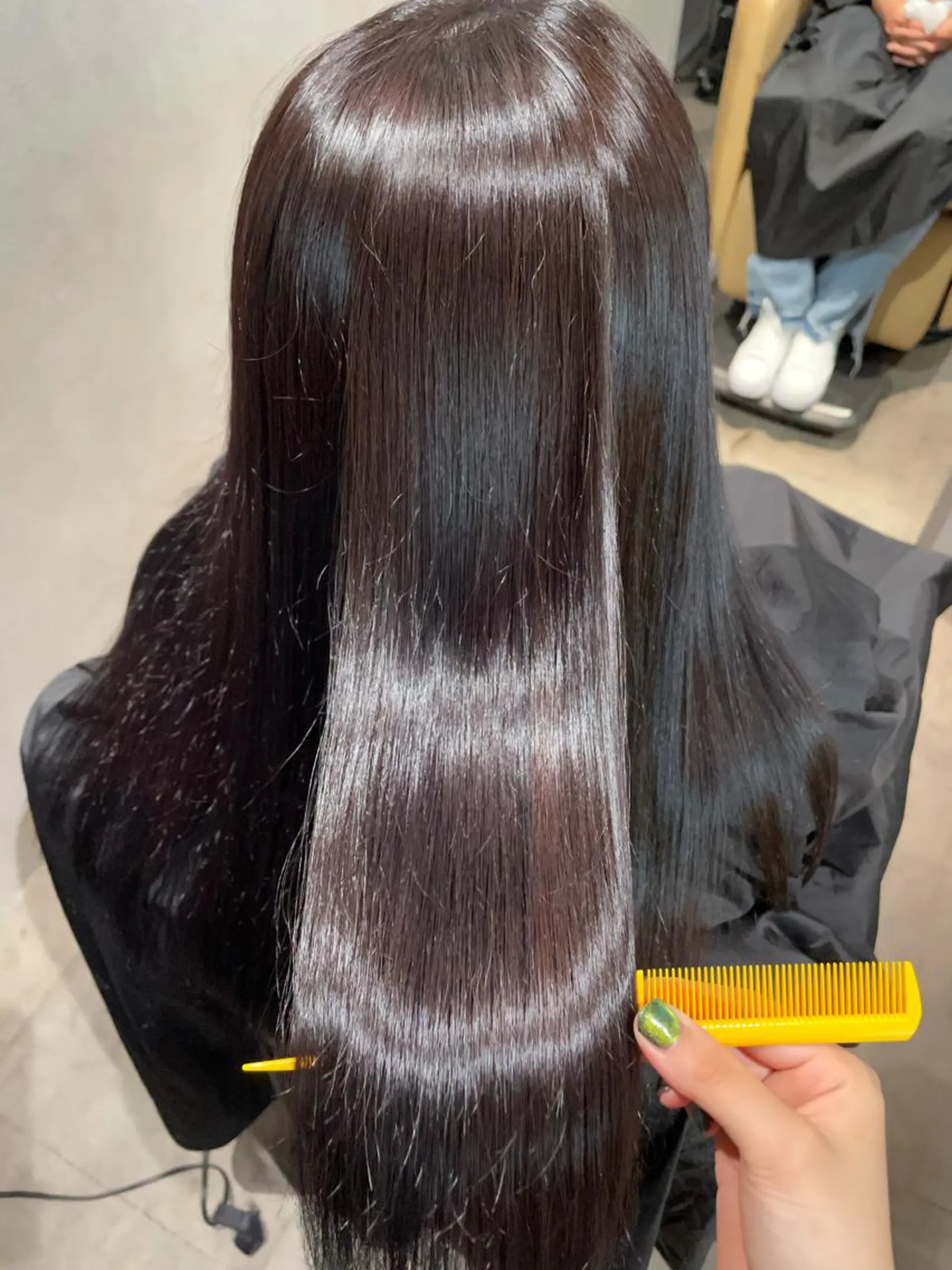 ロング カラー 髪質改善 トリートメント トリートメント ナチュラル透明感🌱 小山美樹子のヘアスタイル