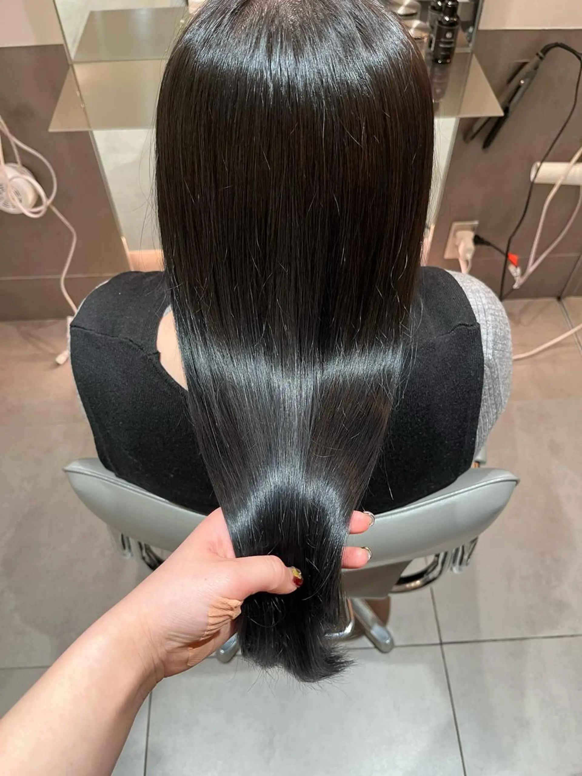 ロング カラー カット ヘアカラー トリートメント ヘアセット 🍊暖色カラー🍊 sakuraのヘアスタイル