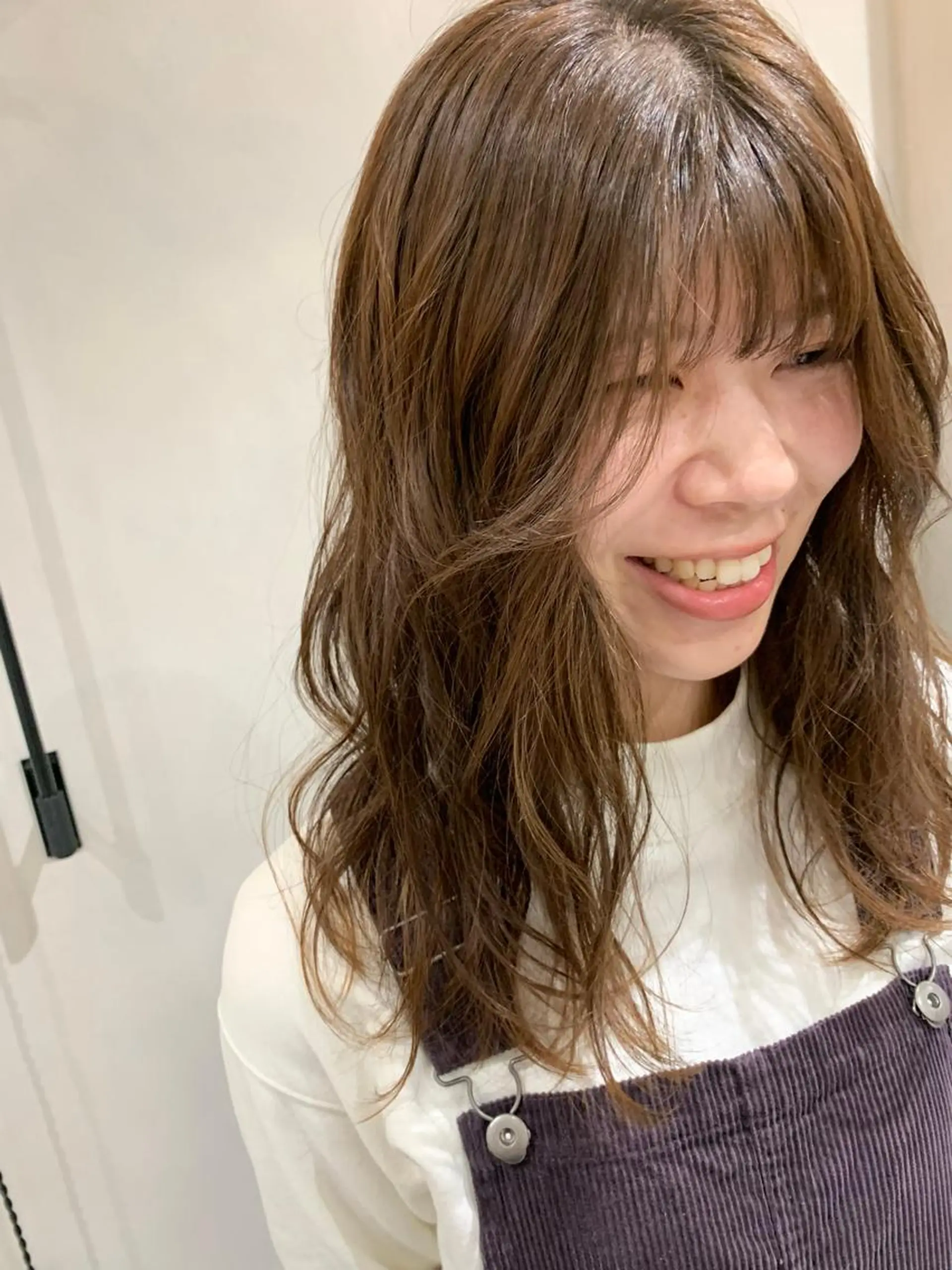 ロング パーマ 似合わせ/レイヤー/ ボブ/西島 絢香のヘアスタイル