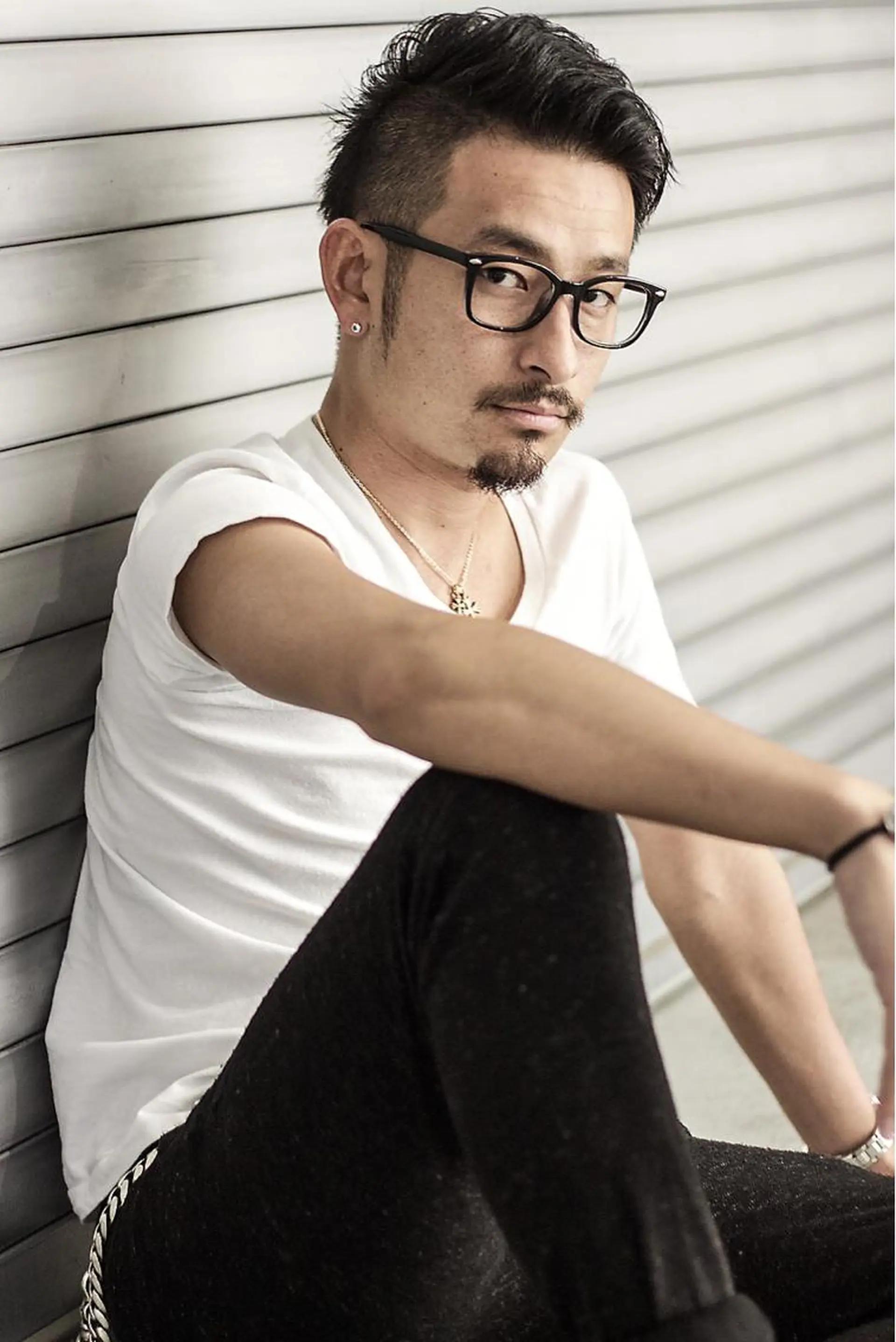 ショート メンズ カット パーマ 土谷 敦郎のヘアスタイル