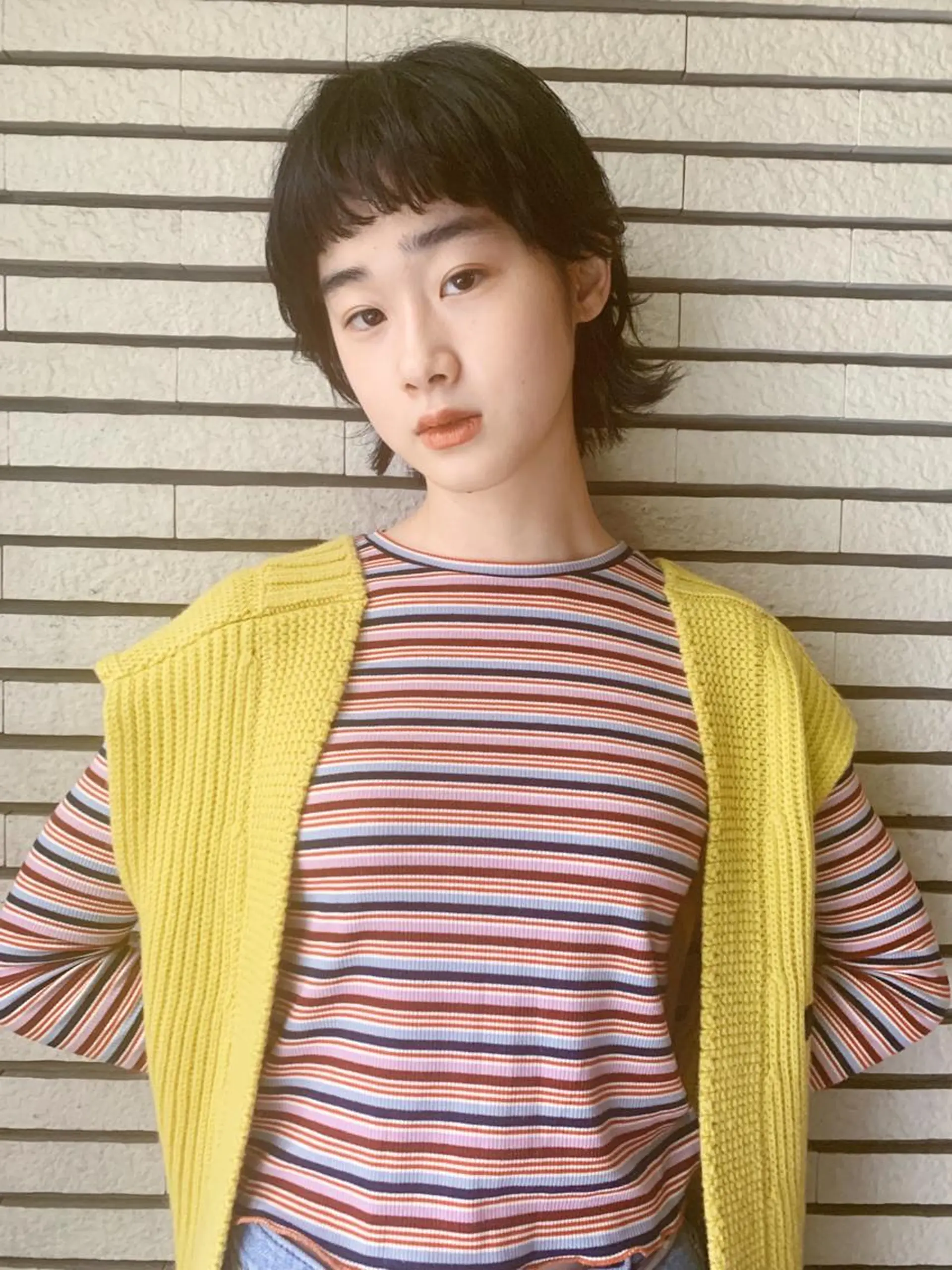 ショート ショートヘア ウルフカット カット トリートメント ヘアセット ブリーチカラーNo. 1🌈 RYOGAのヘアスタイル