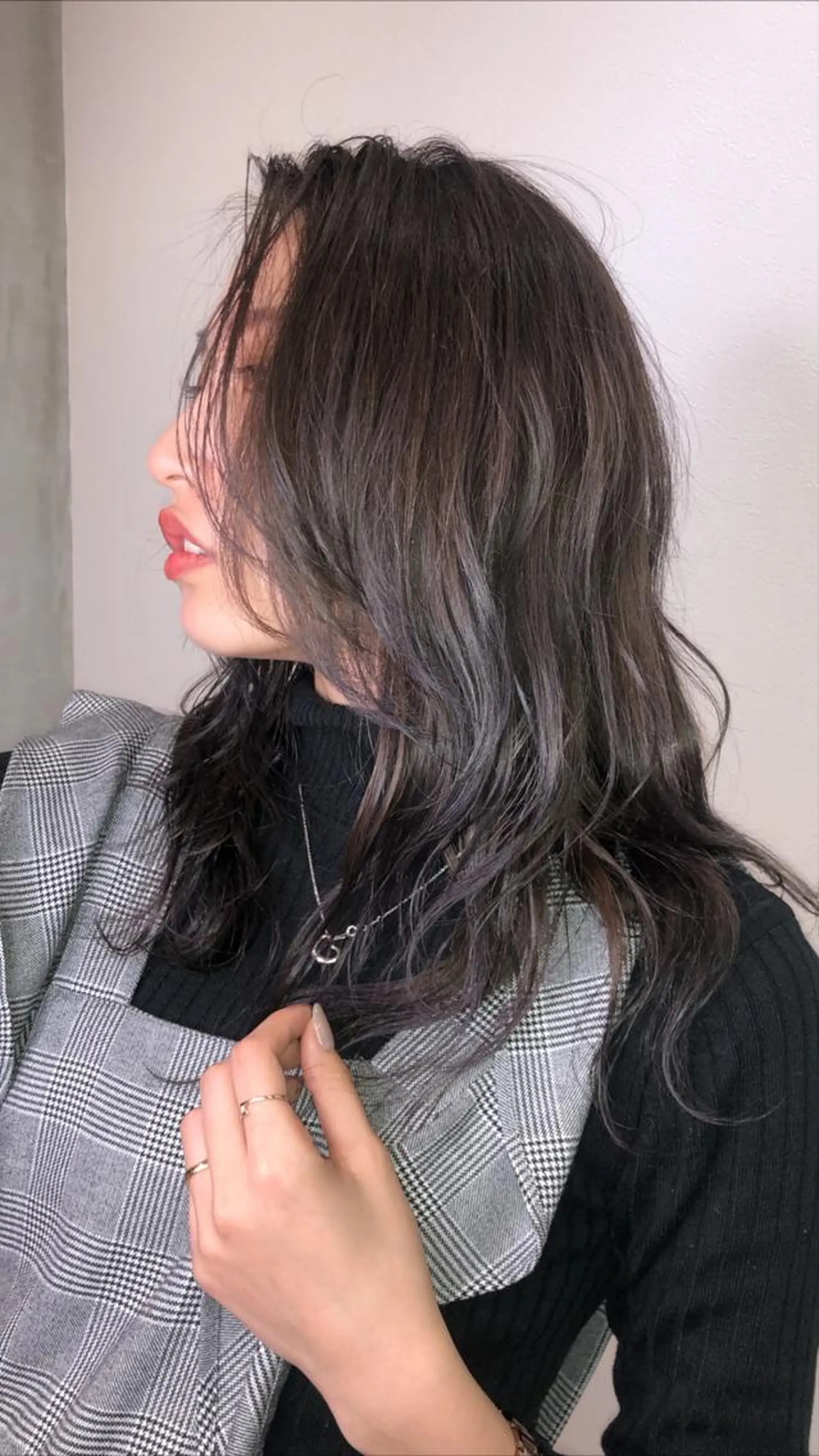 ロング カラー VIEWユリナ メイク/ カットのヘアスタイル